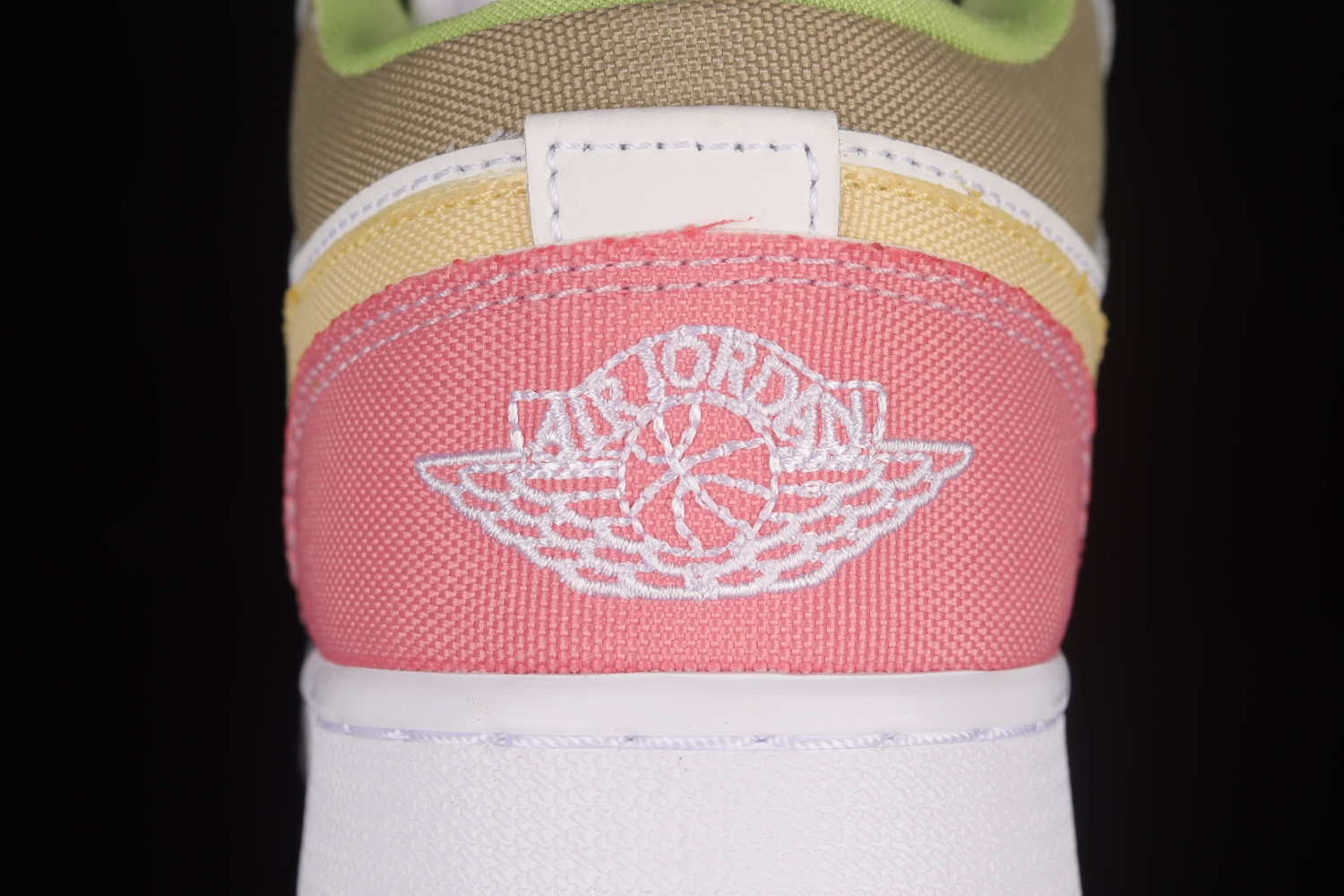 Jordan 1 Low Pastel Grind Vivid Green (GS) DJ0341-100