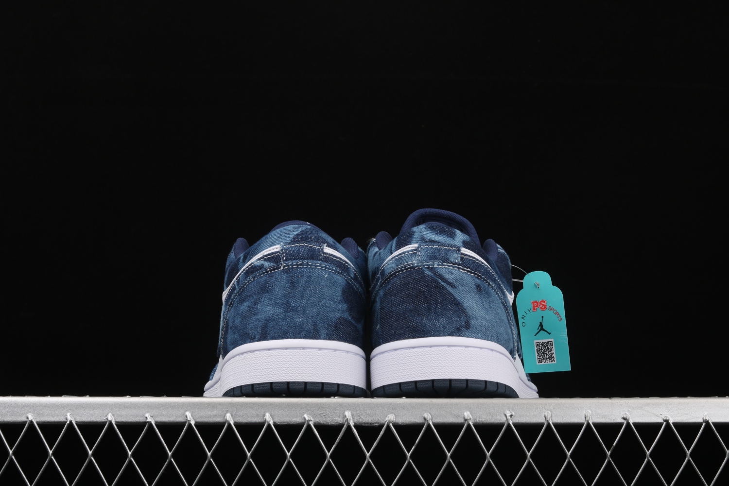 Jordan 1 Low Washed Denim  CZ8455-100