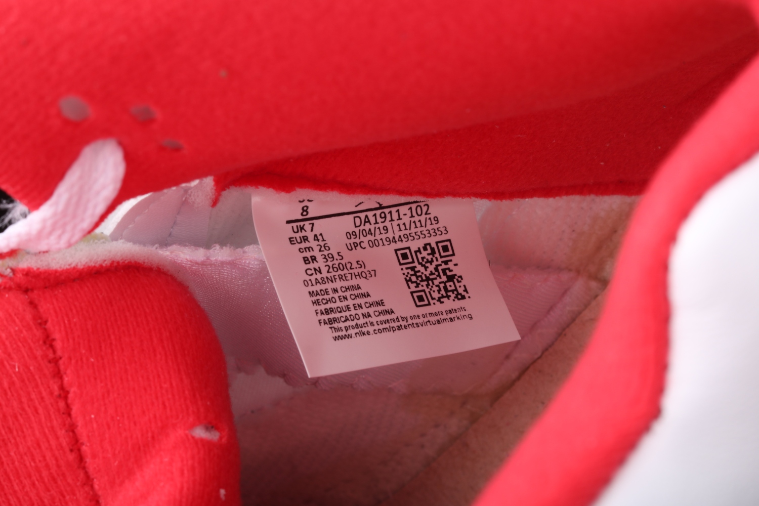 Jordan 5 Retro Fire Red Silver Tongue (2020) DA1911-102