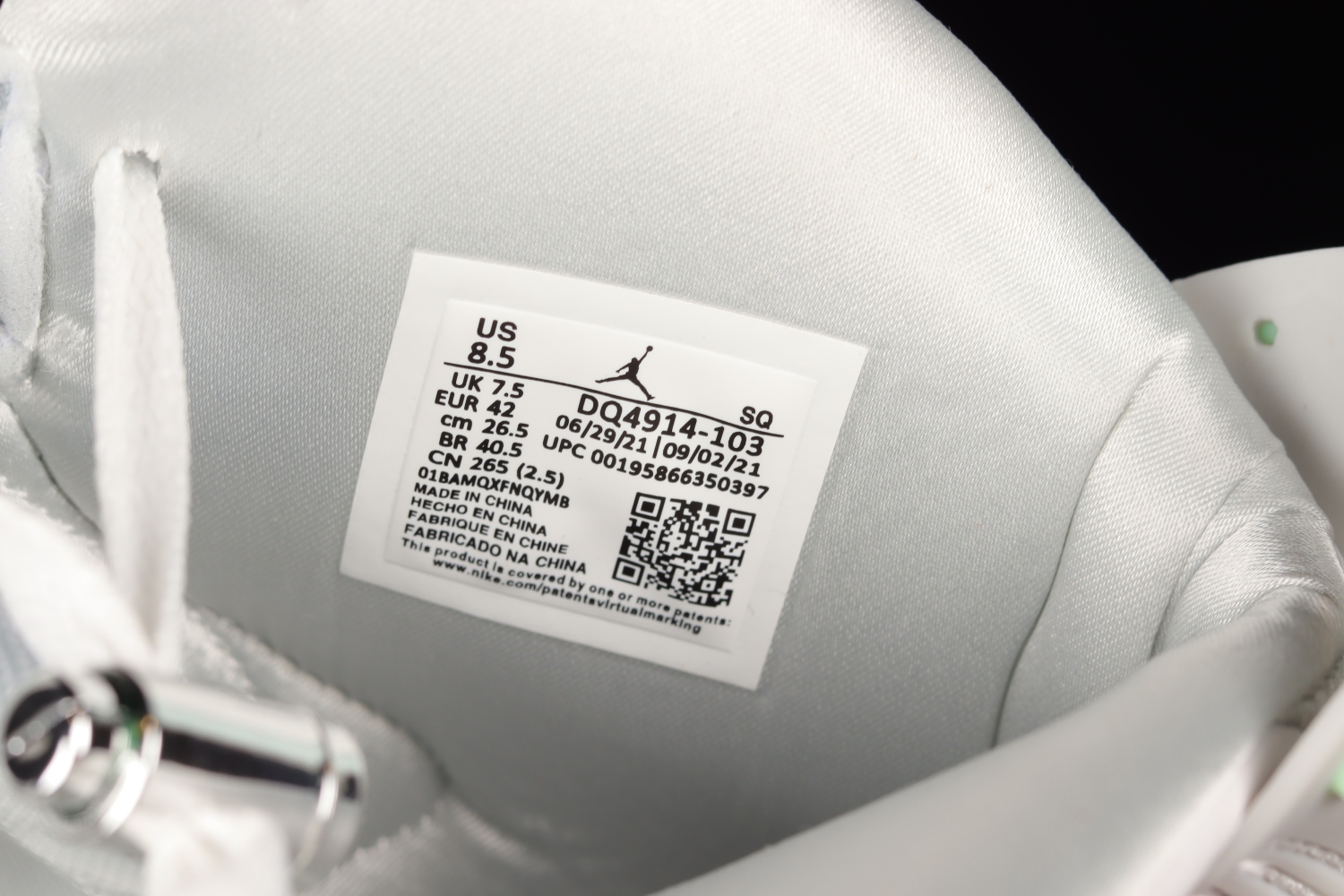 Jordan 6 Retro Mint Foam (W) DQ4914-103