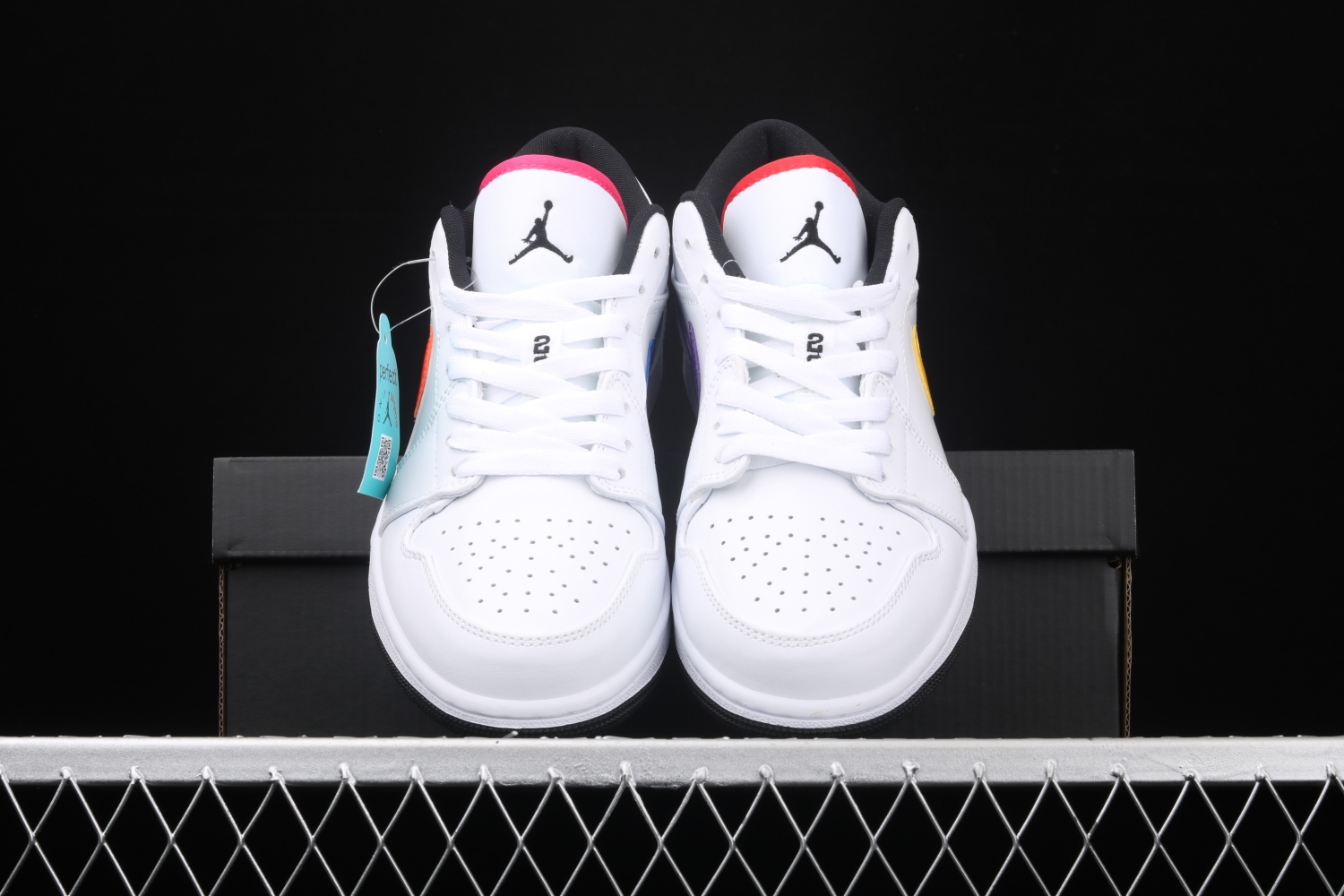 Jordan 1 Low White Multi-Color CW7009-100