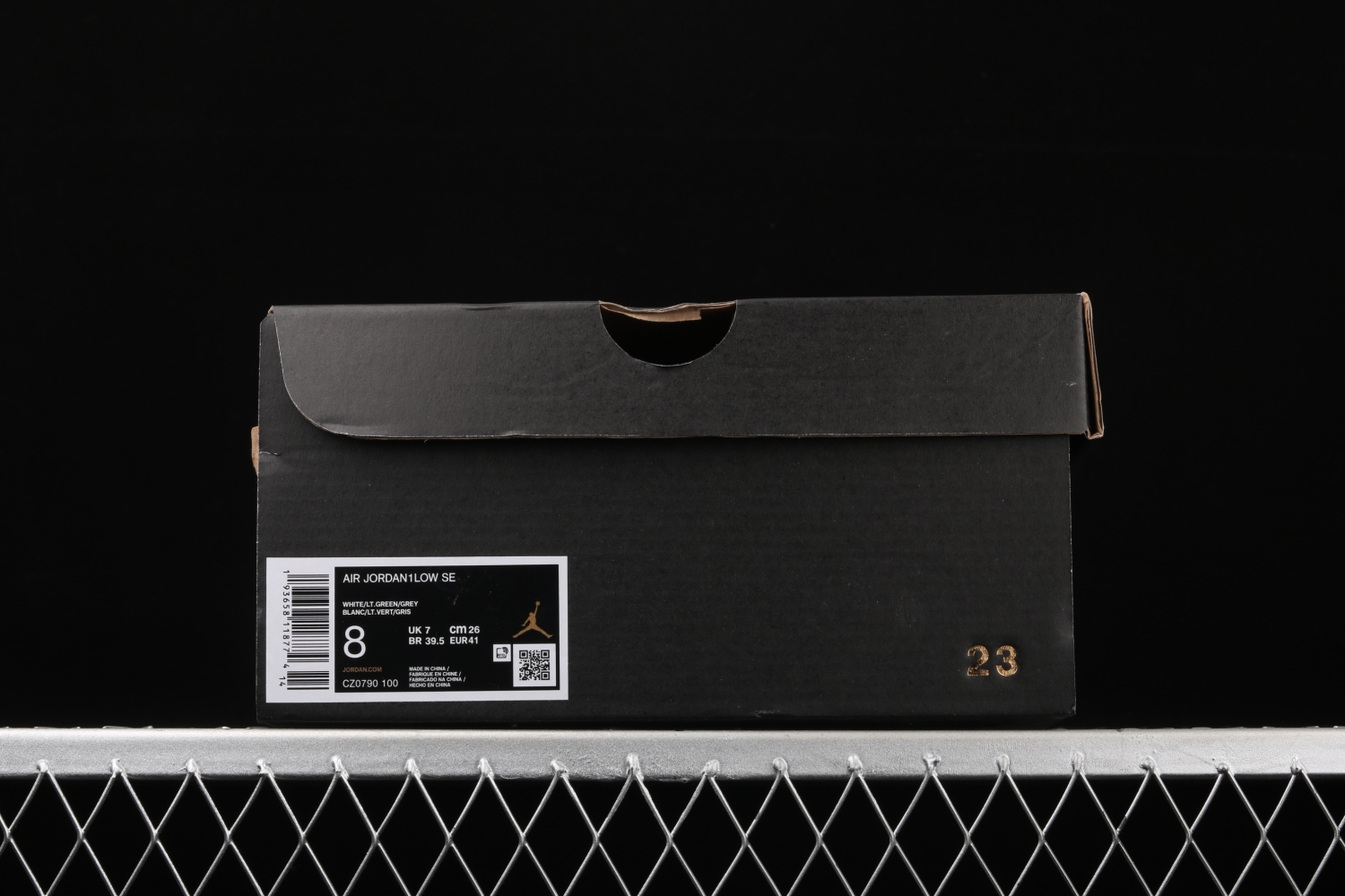 Jordan 1 Retro Low White Particle Grey CZ0790-100