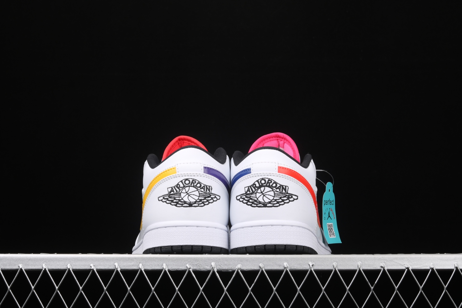 Jordan 1 Low White Multi-Color CW7009-100