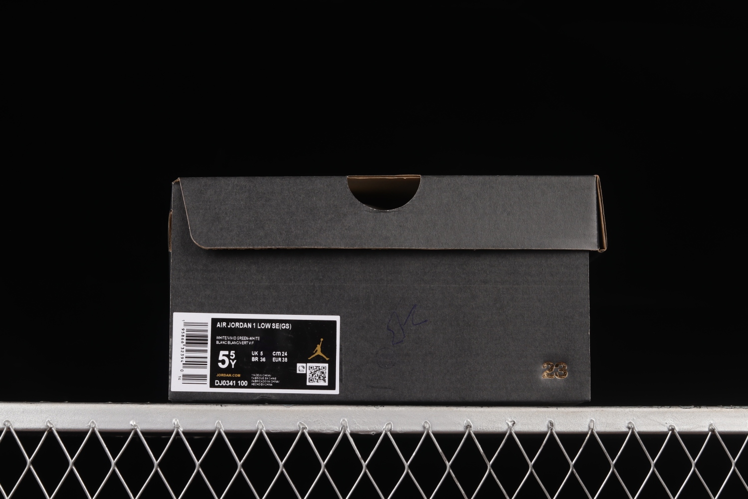 Jordan 1 Low Pastel Grind Vivid Green (GS) DJ0341-100
