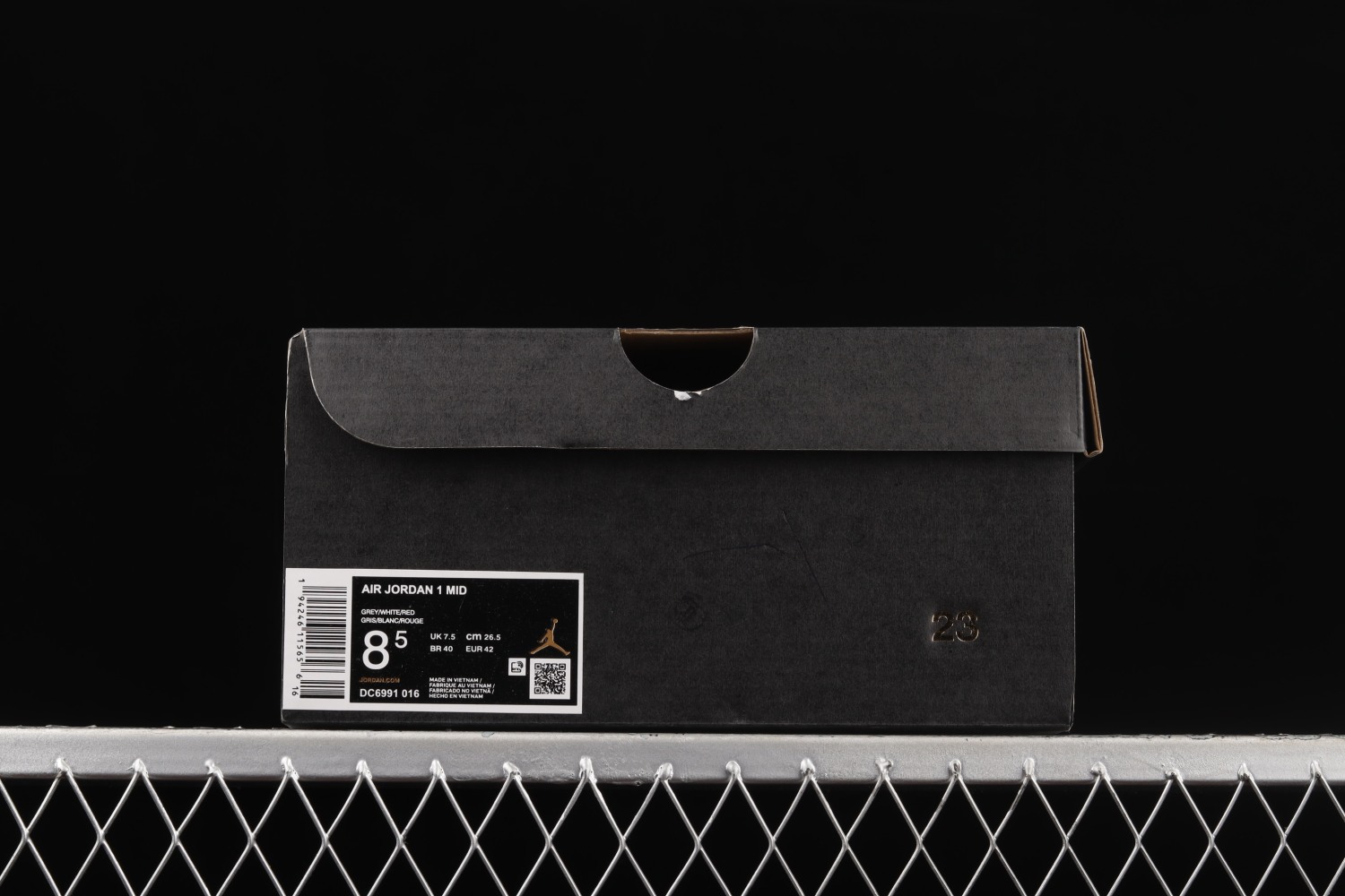 Jordan 1 Low SE Light Smoke Grey Gym Red DC6991-016
