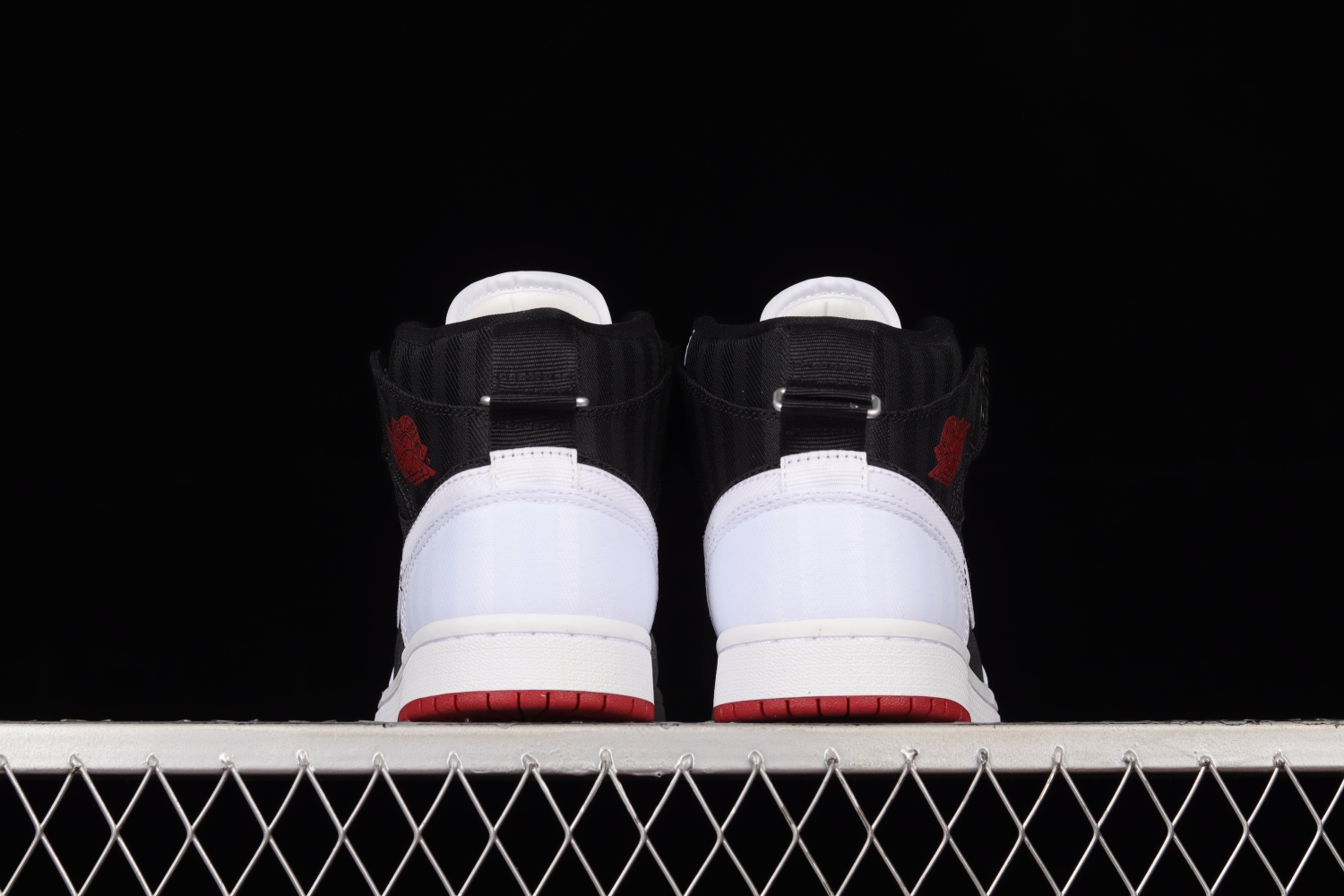 Jordan 1 Mid SE Utility Canvas White Black Gym Red (W) DD9338-016