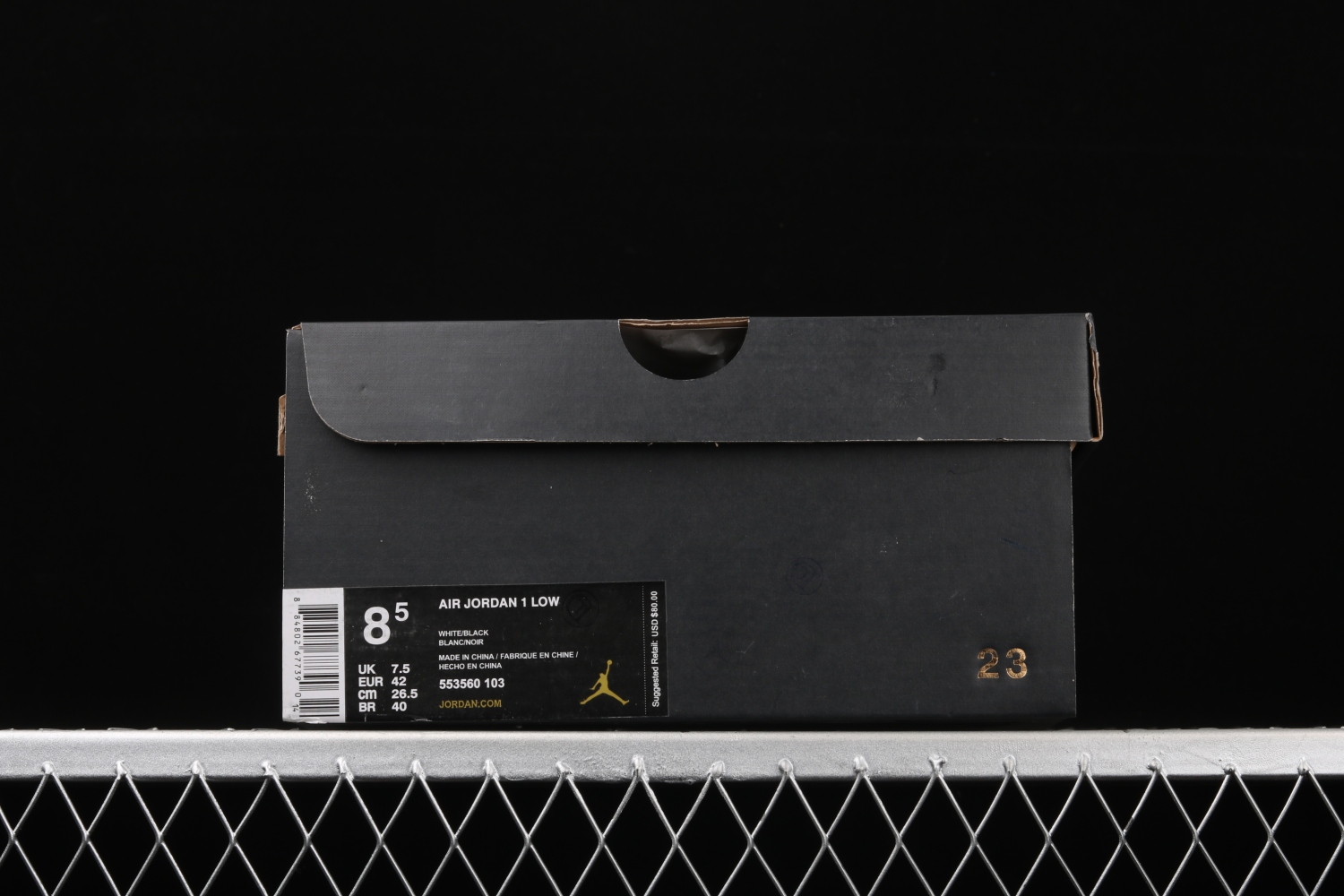 Jordan 1 Low White Black (GS) 553560-103