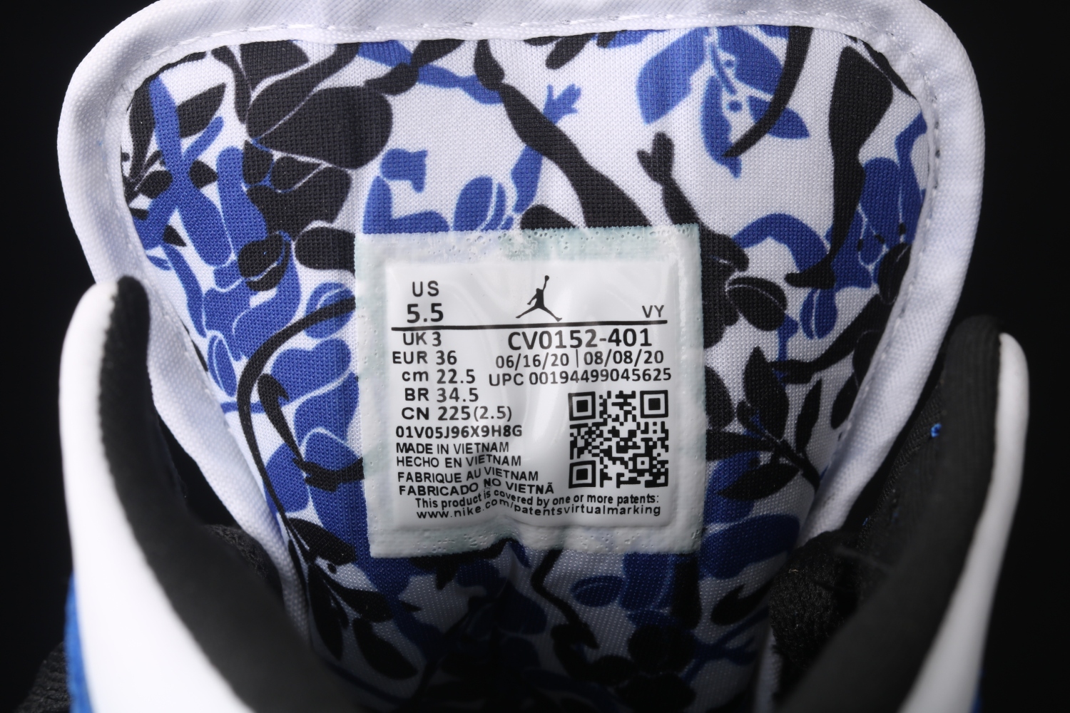 Jordan 1 Mid Sisterhood (W) CV0152-401