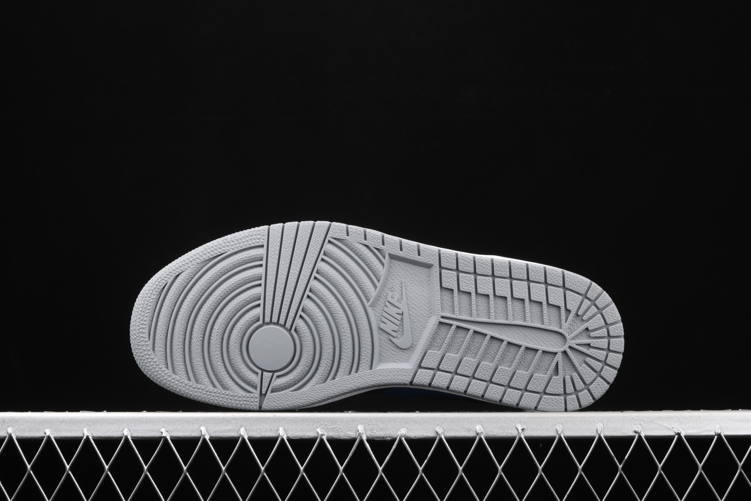 Jordan 1 Mid Multi-Color Swoosh Black (GS) 554725-065