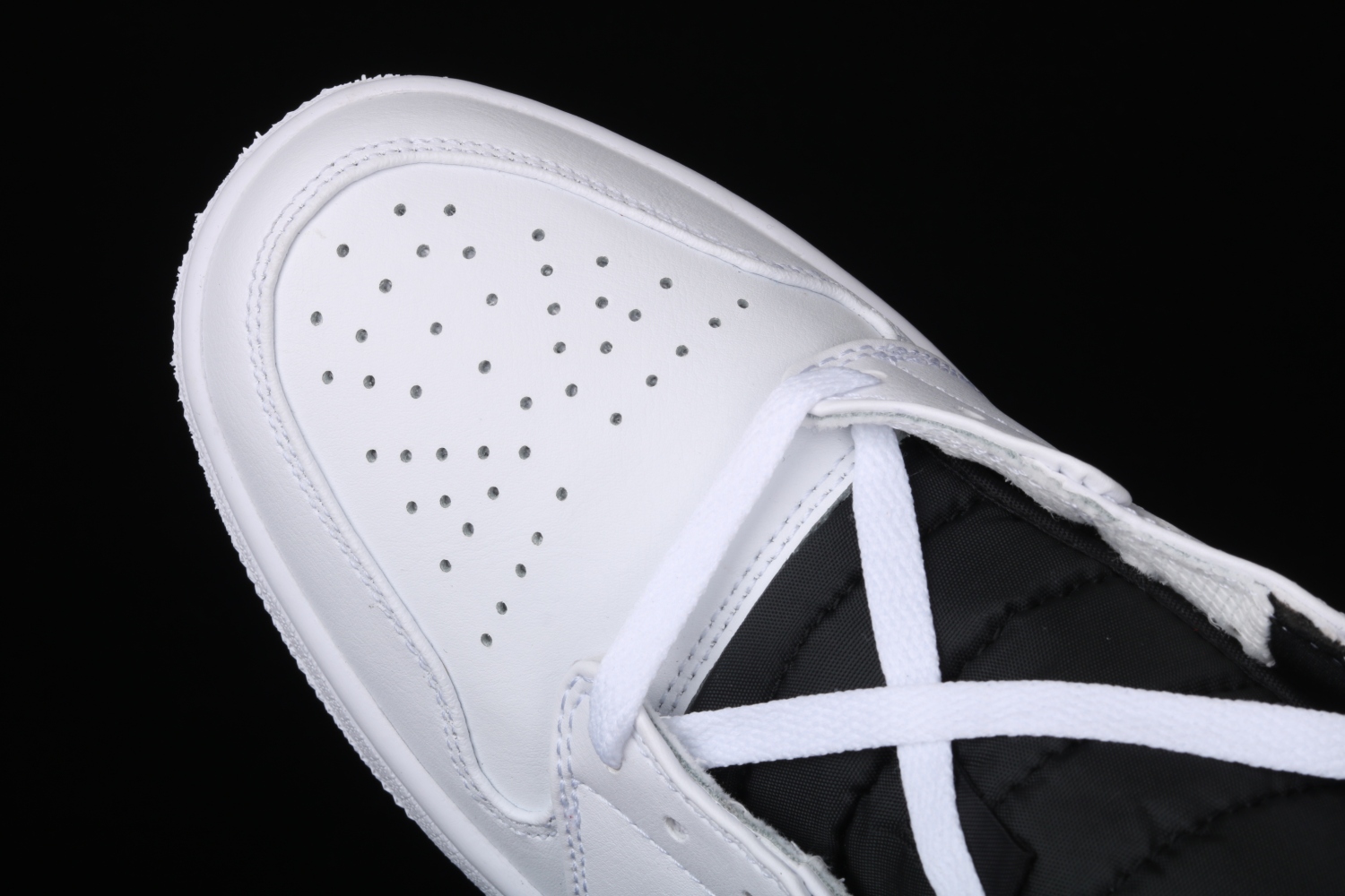 Jordan 1 Mid White Black Gym Red 554724-116