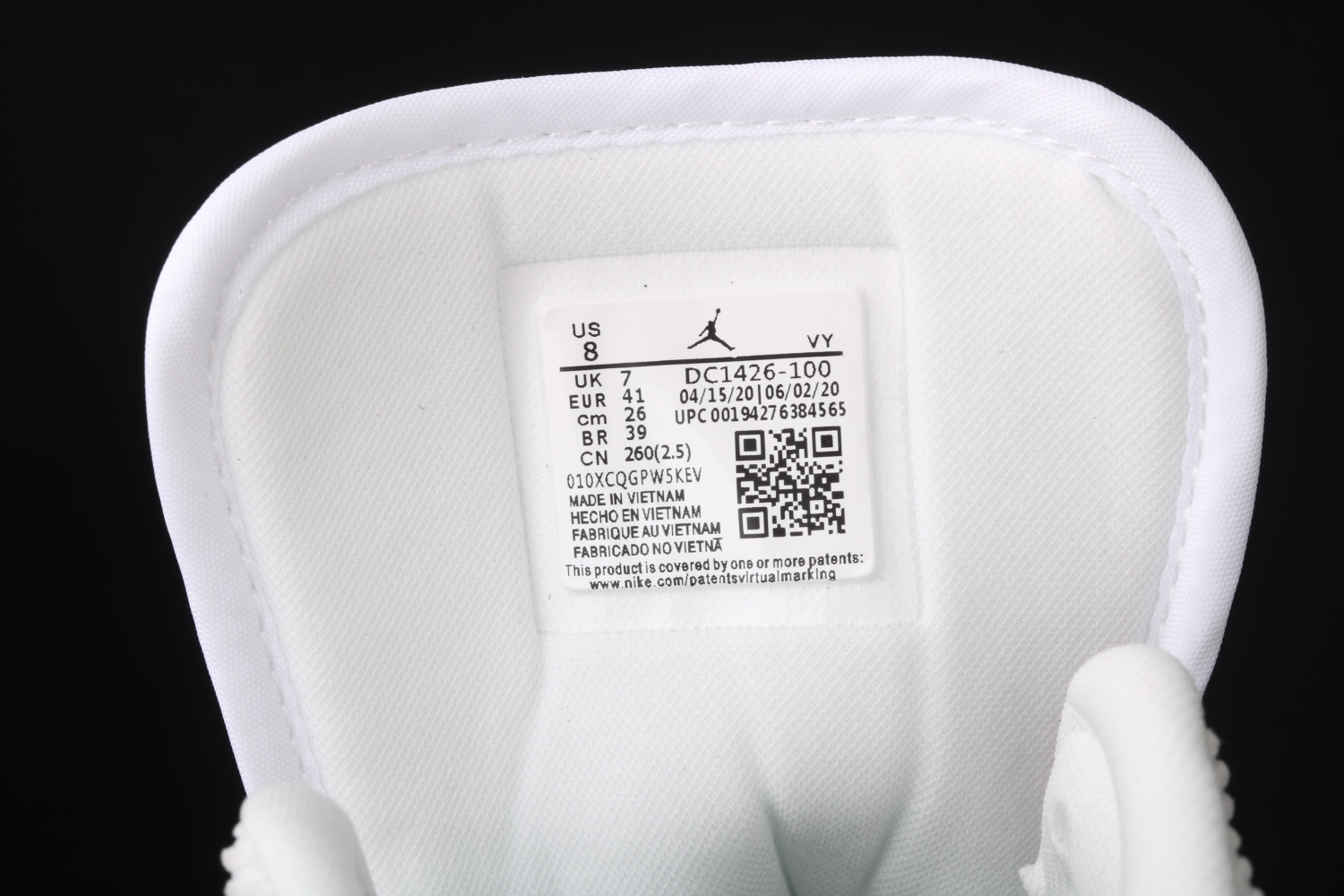 Jordan 1 Mid Let(Her)Man (W) DC1426-100