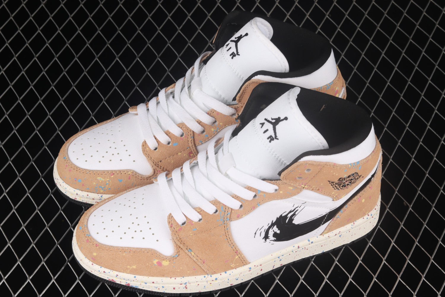 Jordan 1 Mid SE Brushstroke DA8005-100