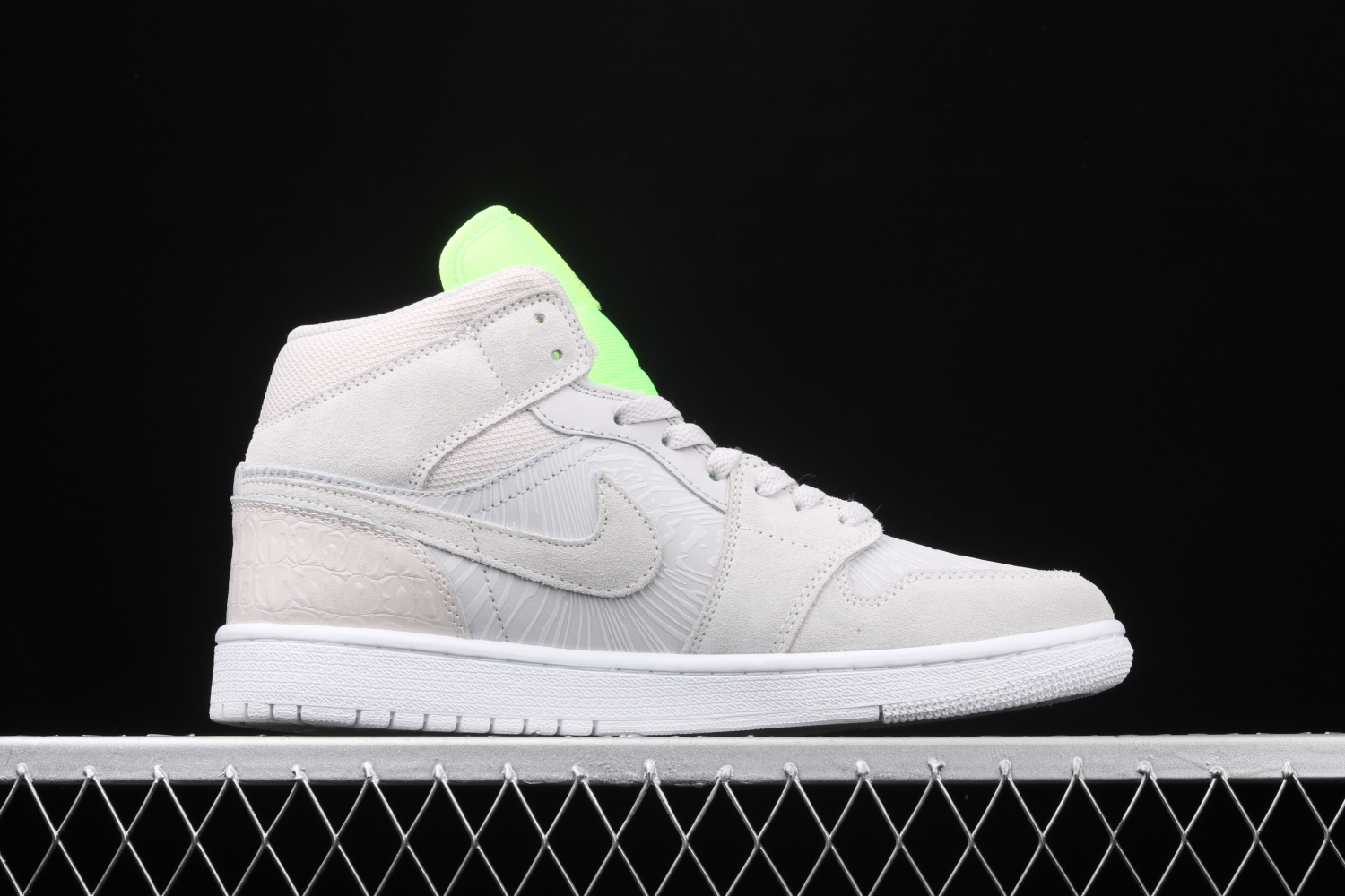 Jordan 1 Mid Vast Grey Ghost Green (W) CV3018-001