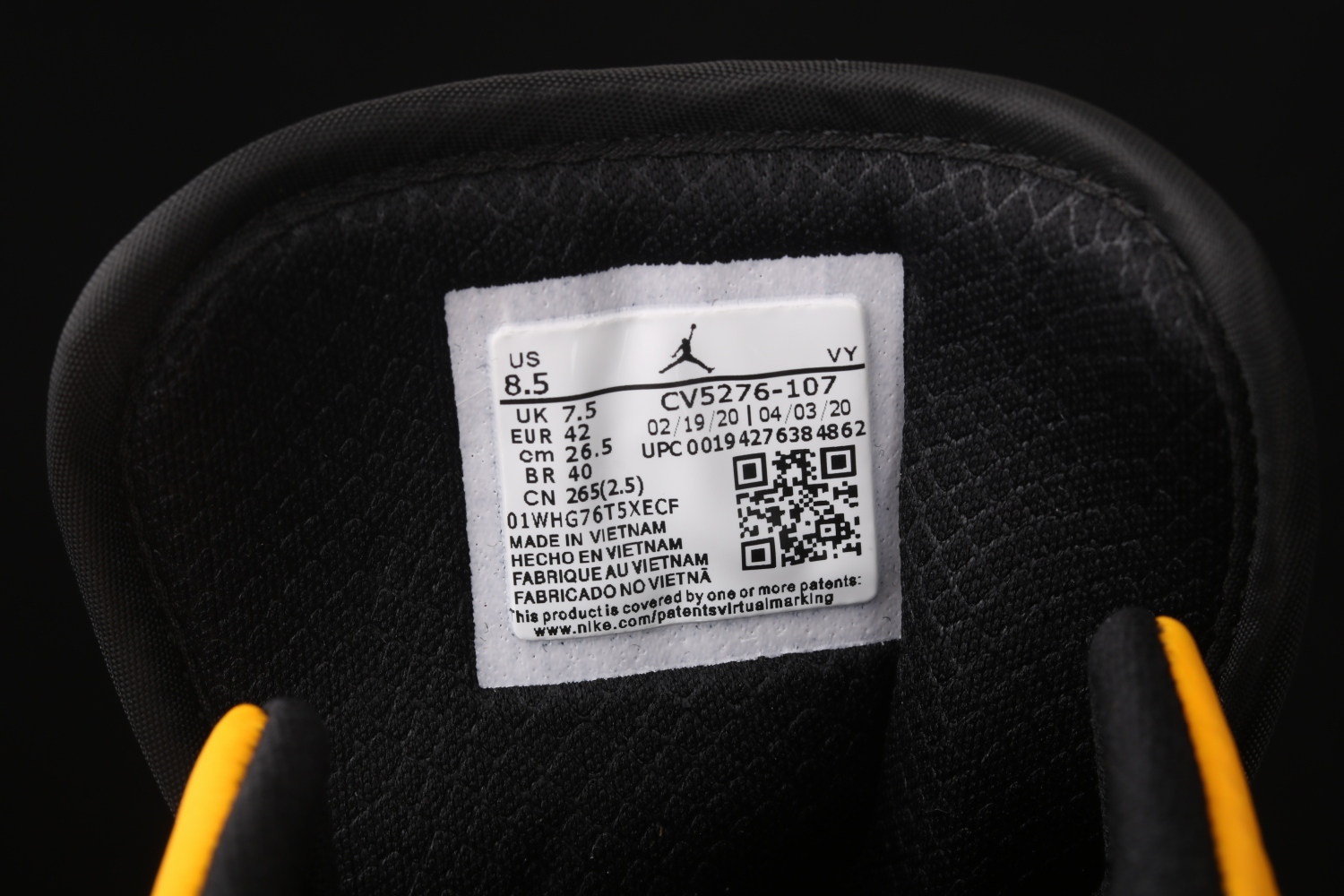 Jordan 1 Mid Laser Orange Black (W) CV5276-107