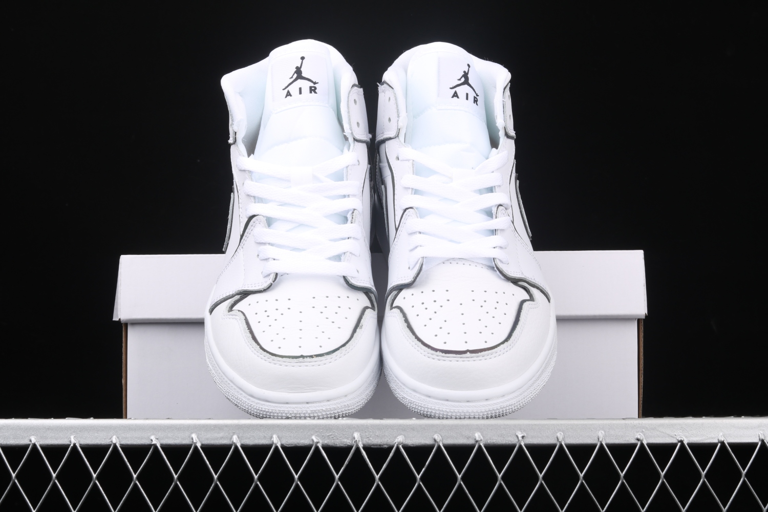 Jordan 1 Mid Iridescent Reflective White (W) CK6587-100