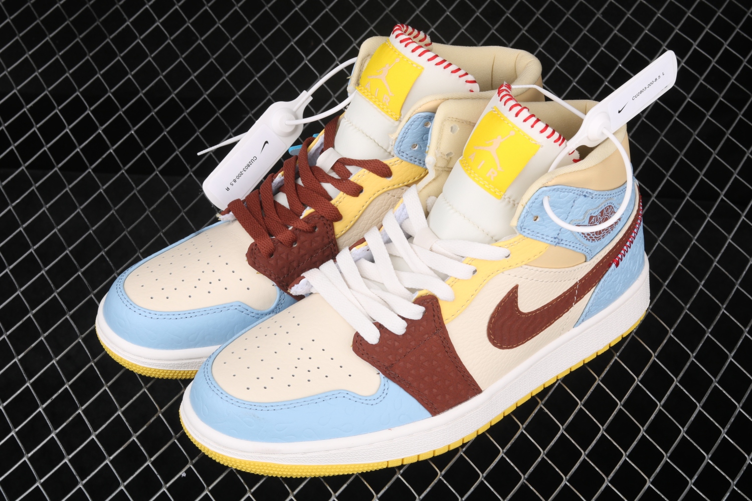 Jordan 1 Mid SE Fearless Maison Chateau Rouge CU2803-200