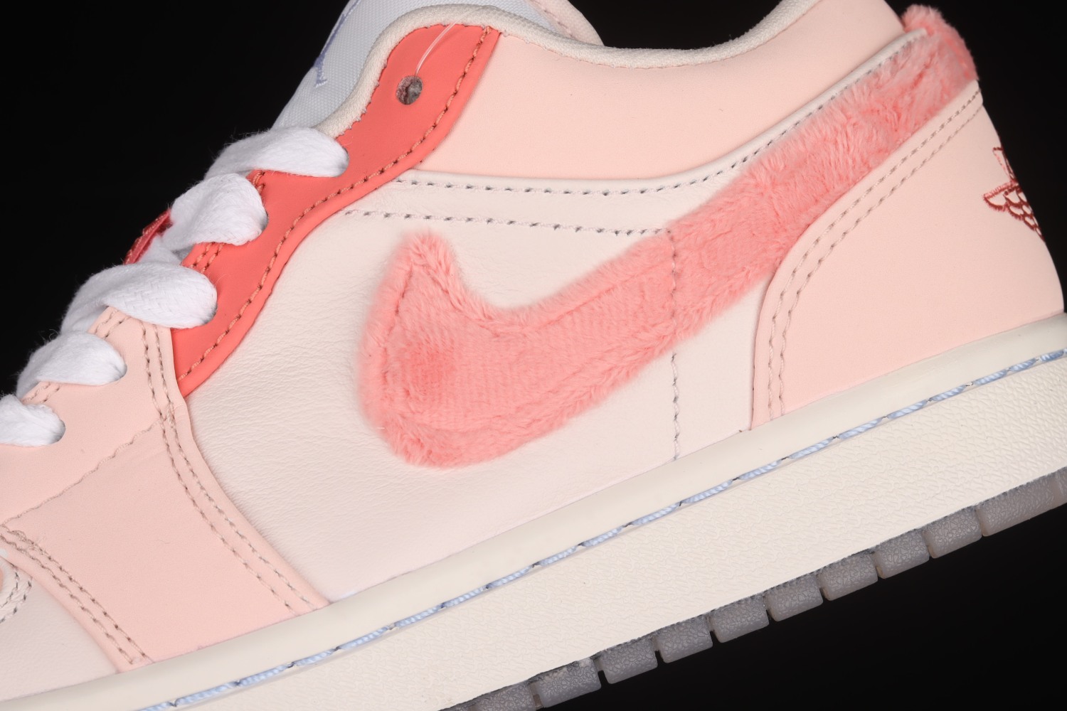 Jordan 1 Low SE Mighty Swooshers Pink (W)  DM5443-666