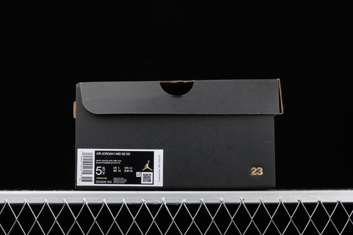 Jordan 1 Mid Grey Camo (GS) DD3235-100