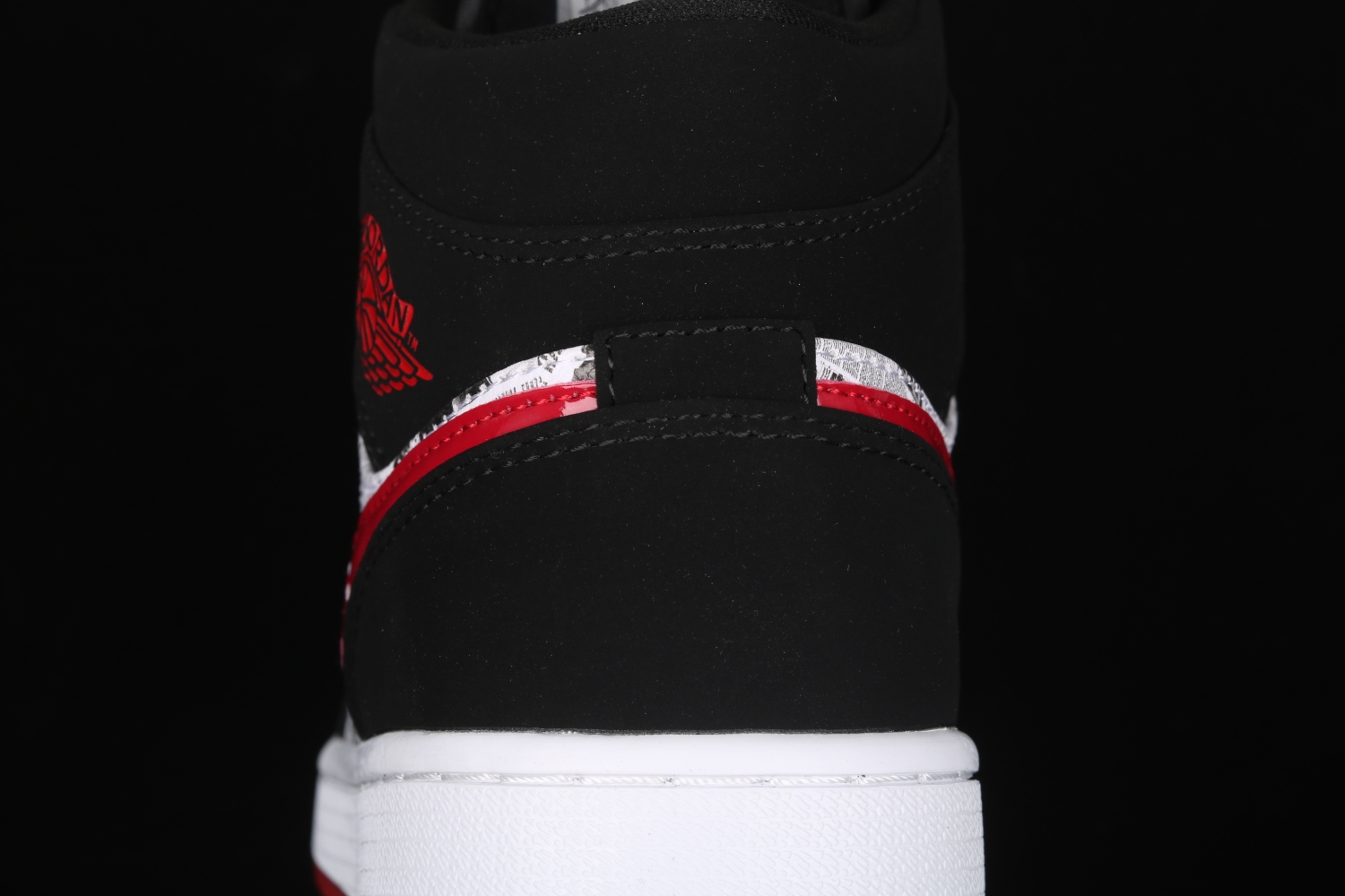Jordan 1 Mid Newspaper Air Times 852542-061