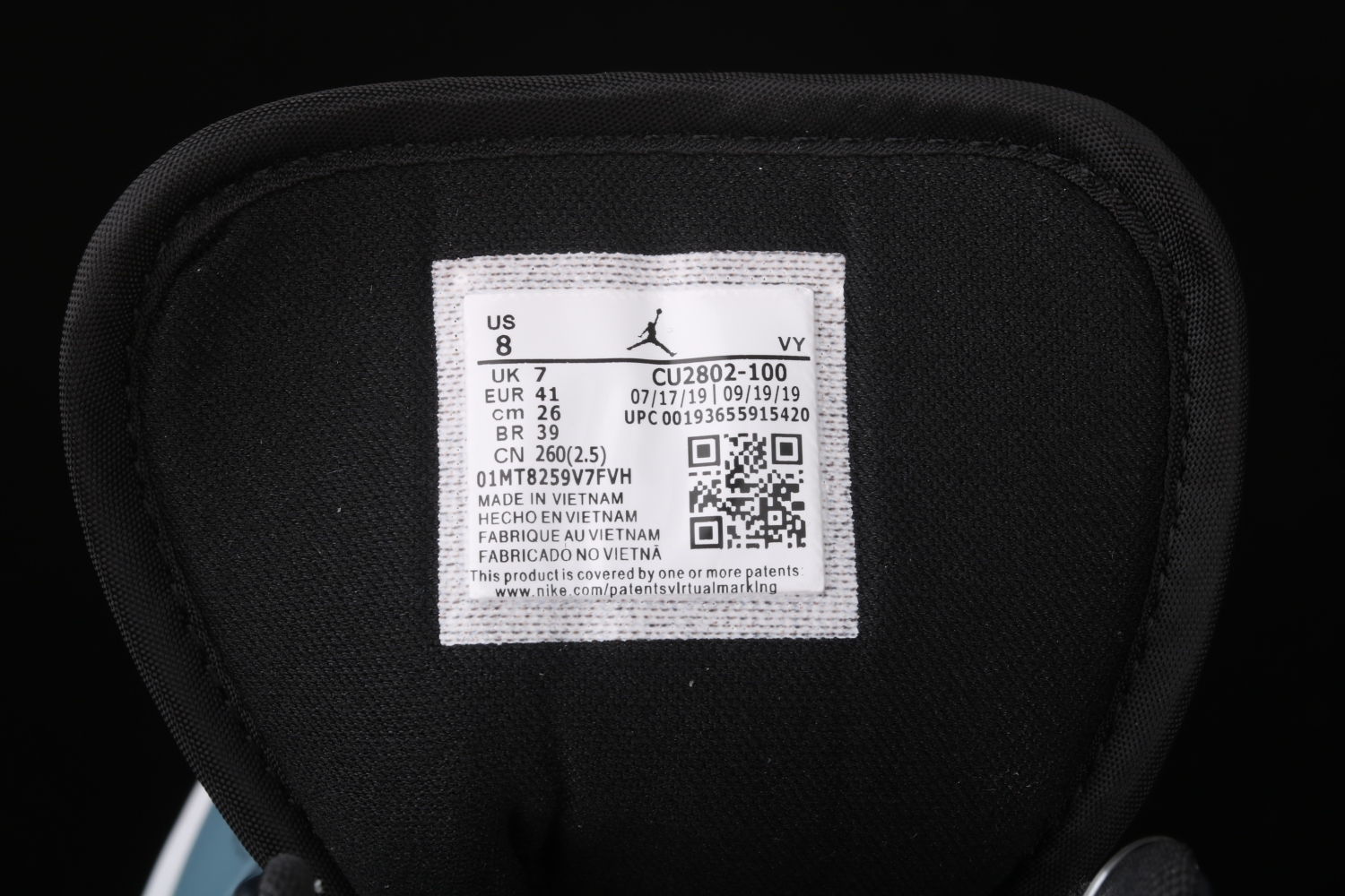 Jordan 1 Mid Fearless Facetasm CU2802-100