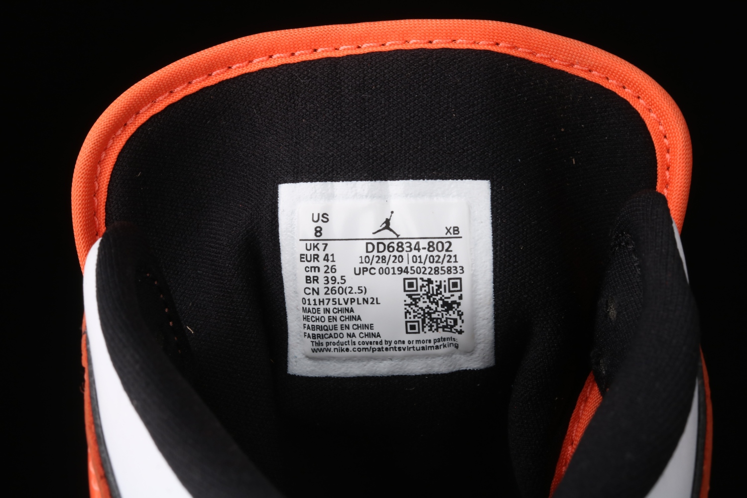 Jordan 1 Mid SE Turf Orange DD6834-802