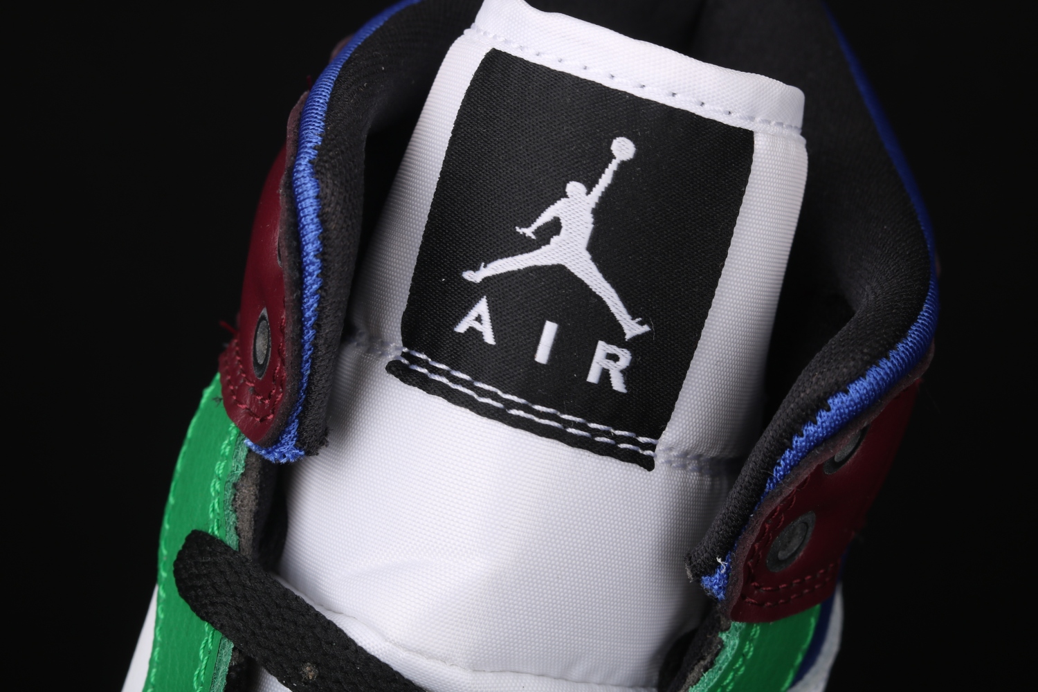 Jordan 1 Mid SE Black White Multi-Color (W) DB5454-001