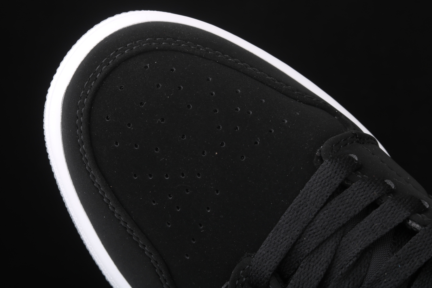 Jordan 1 Mid Multi-Color Swoosh Black (GS) 554725-065
