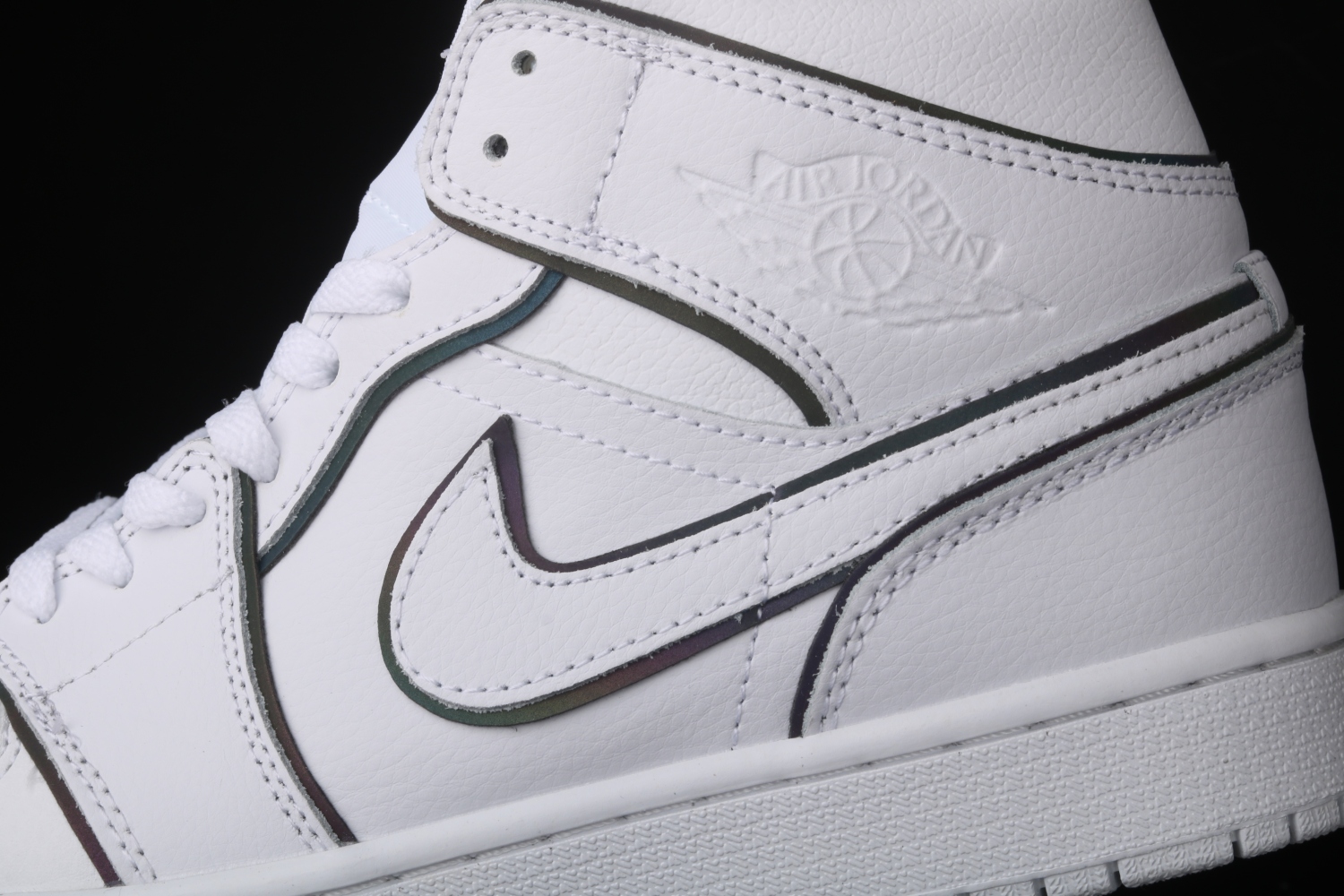 Jordan 1 Mid Iridescent Reflective White (W) CK6587-100