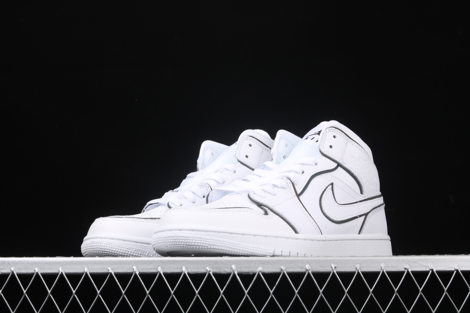 Jordan 1 Mid Iridescent Reflective White (W) CK6587-100