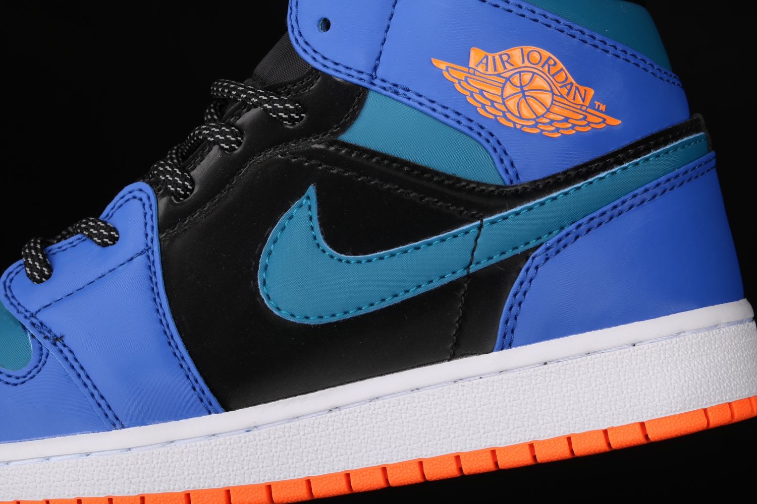 Jordan 1 Mid Racer Blue Green Abyss (GS) 554725-440