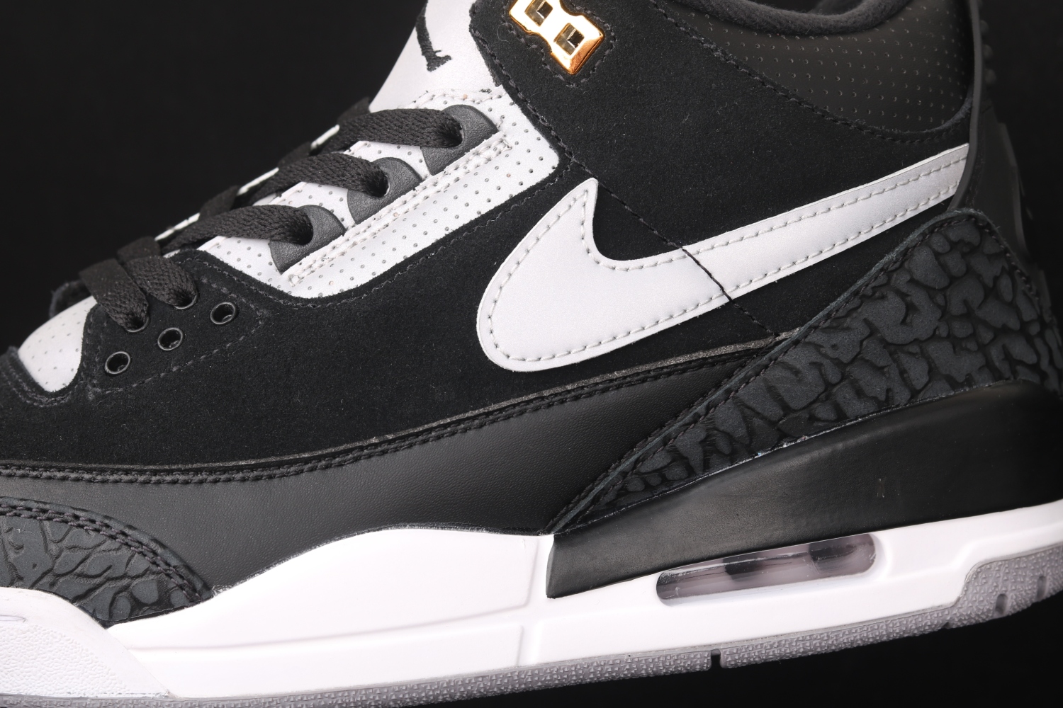 Jordan 3 Retro Tinker Black Cement Gold CK4348-007