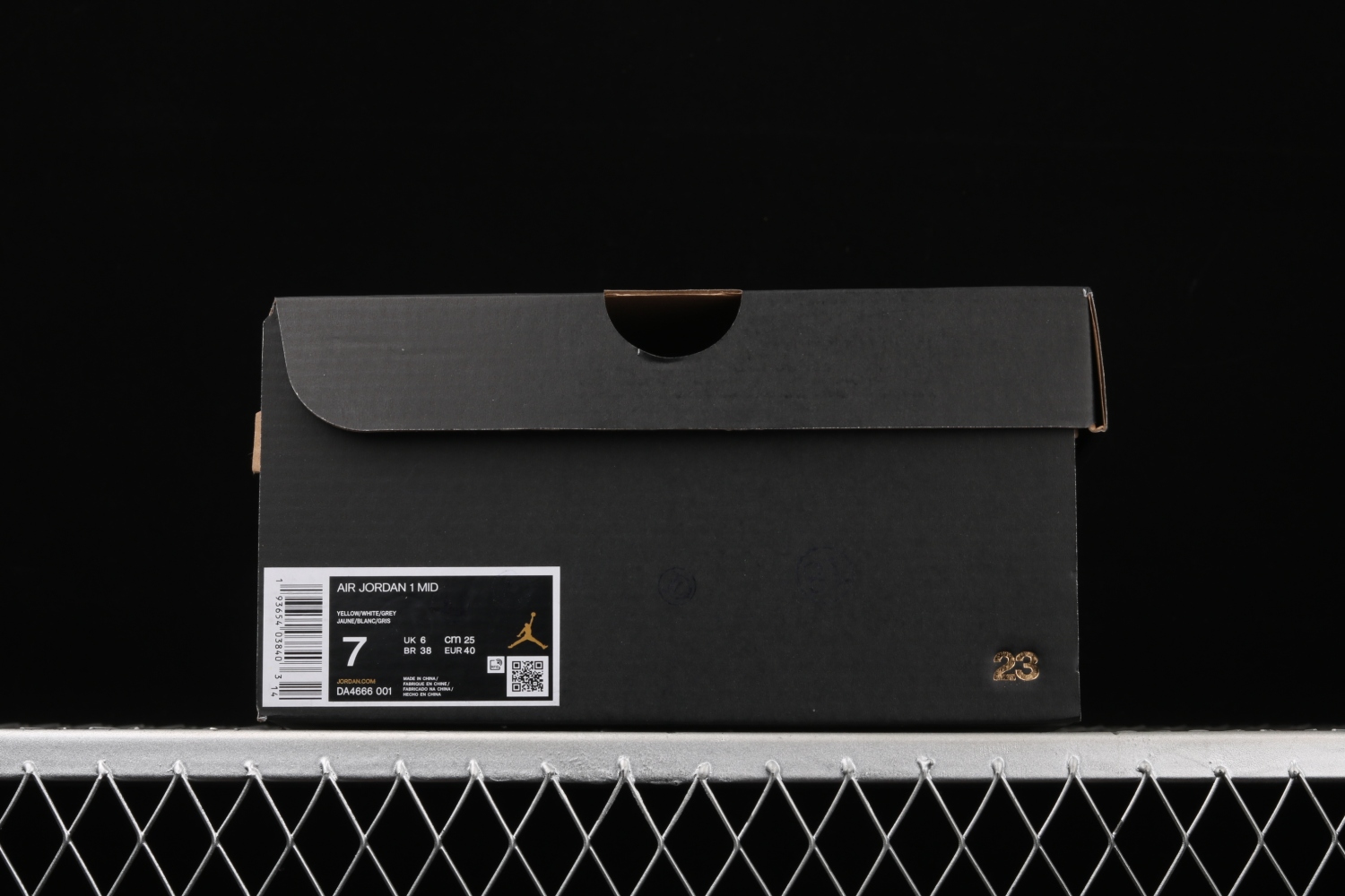 Jordan 1 Mid Mixed Textures Yellow DA4666-001