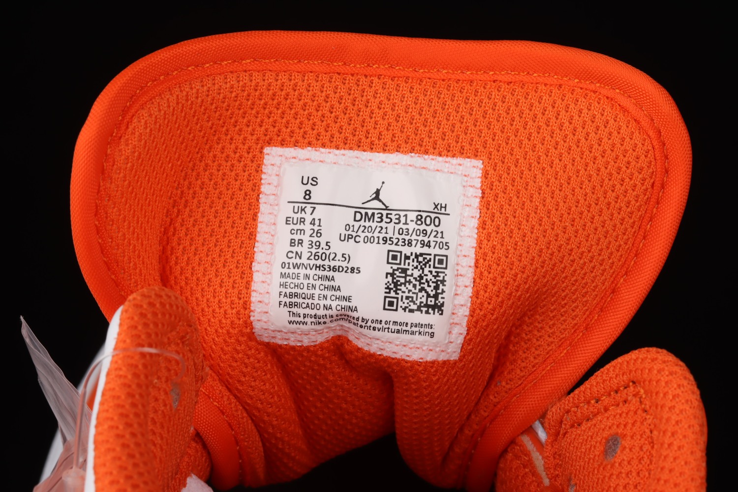 Jordan 1 Mid Metallic Orange DM3531-800
