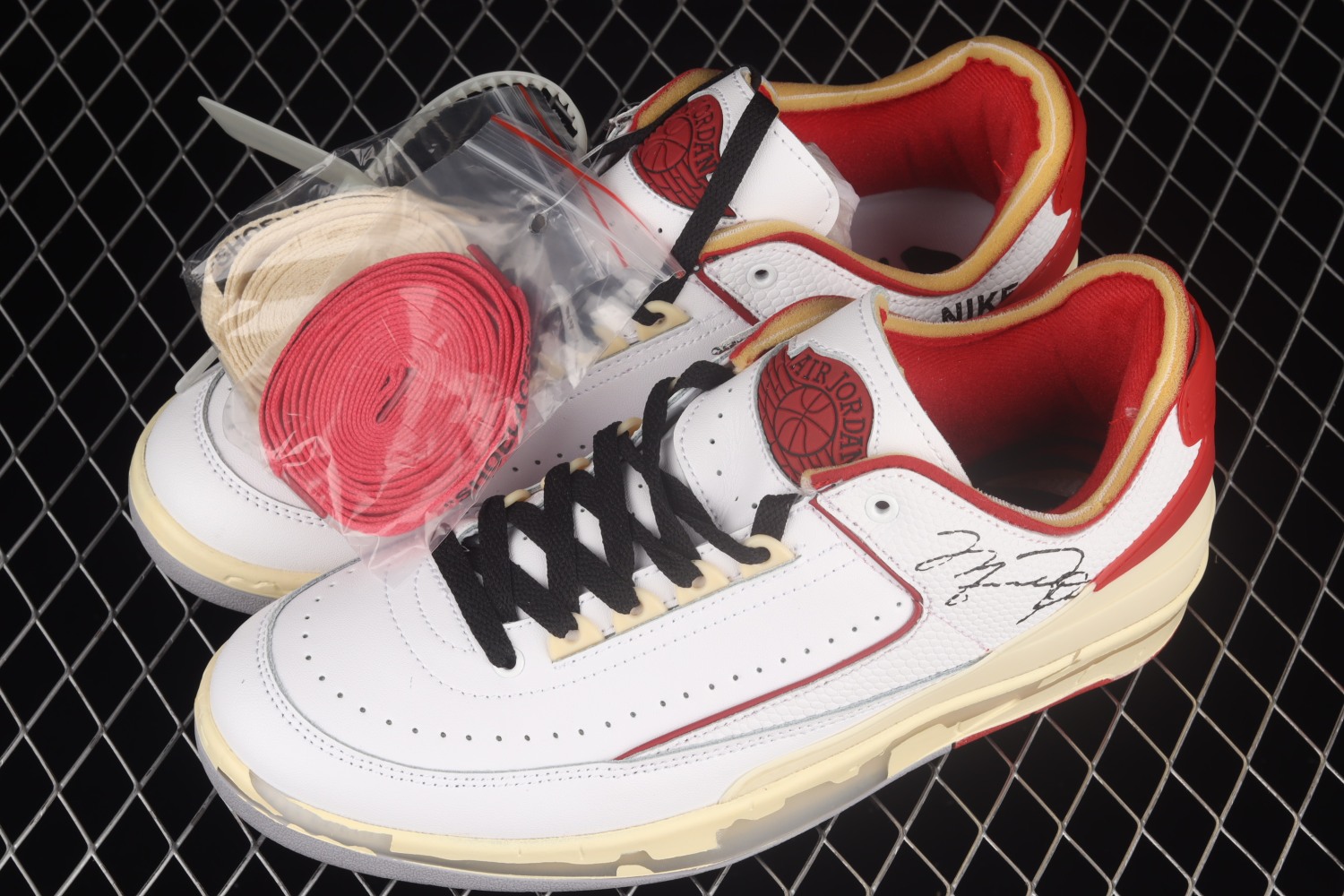 Jordan 2 Retro Low SP Off-White White Red DJ4375-106