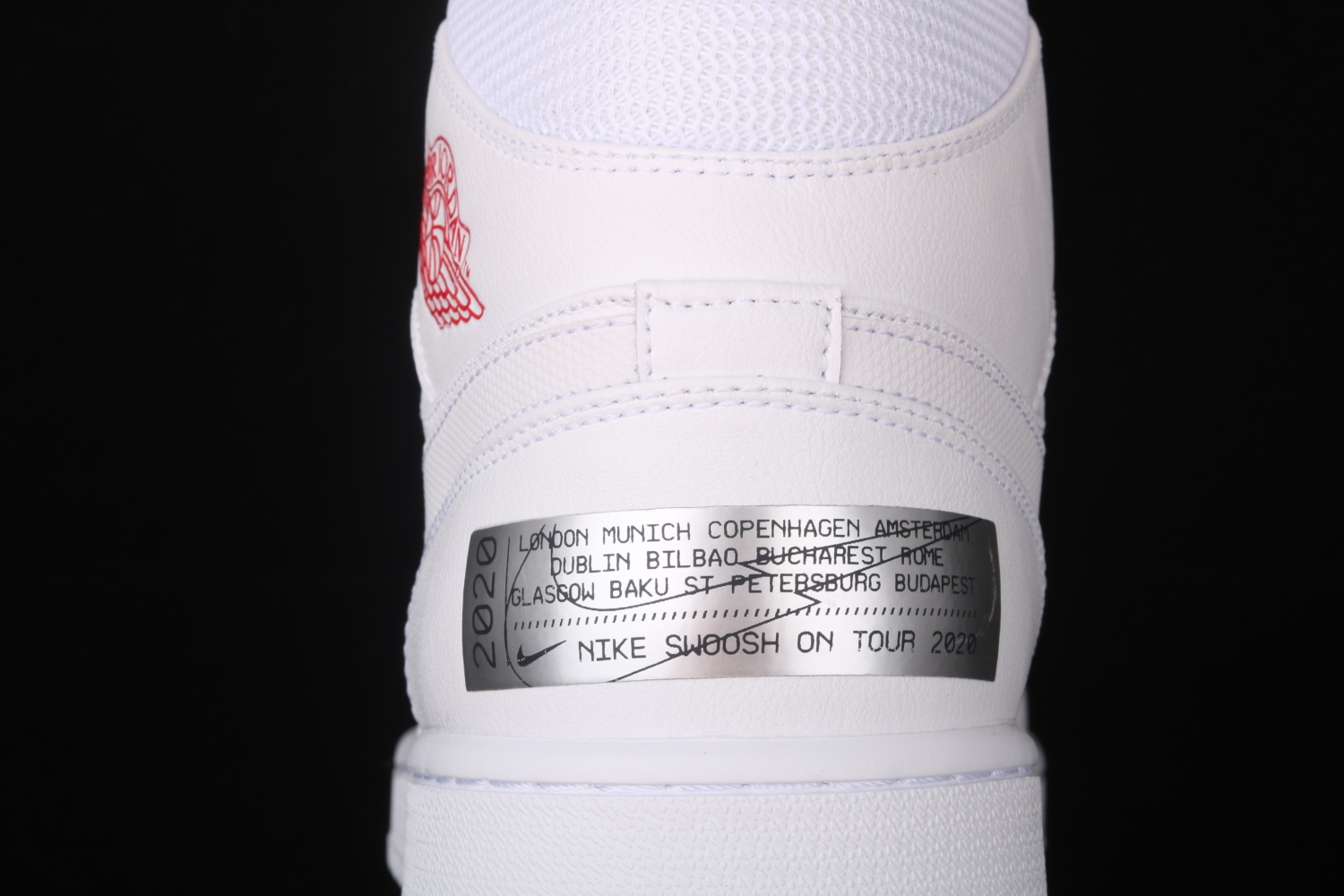 Jordan 1 Mid SE Nike Swoosh On Tour (2020) CW7589-100