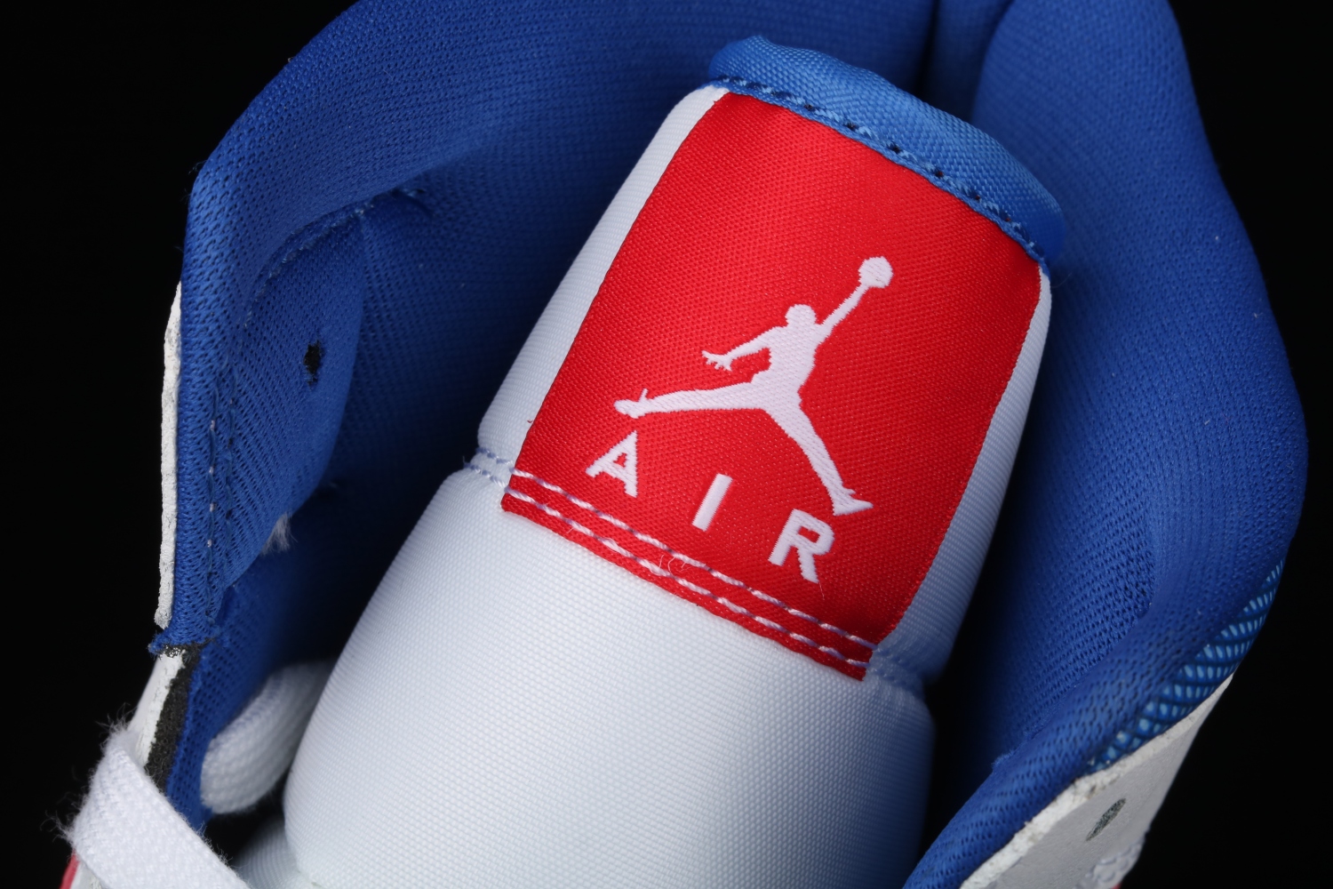 Jordan 1 Mid White Red Royal (W) BQ6472-164