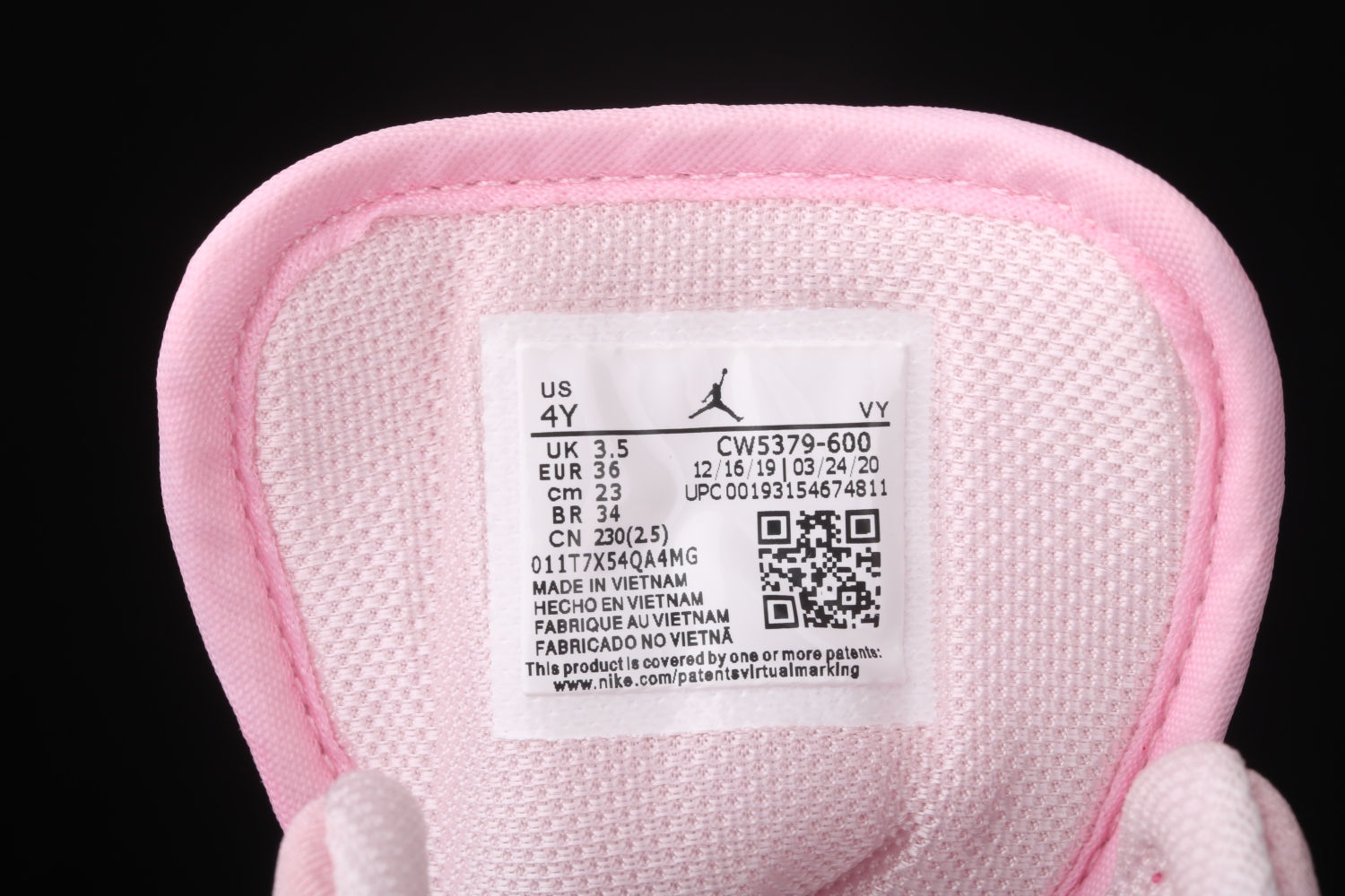 Jordan 1 Mid Digital Pink (W)  CW5379-600