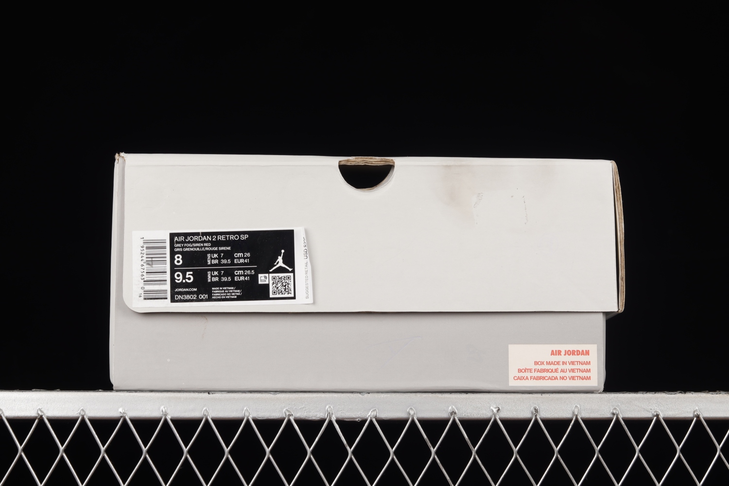 Jordan 2 Retro SP Union Grey Fog  DN3802-001