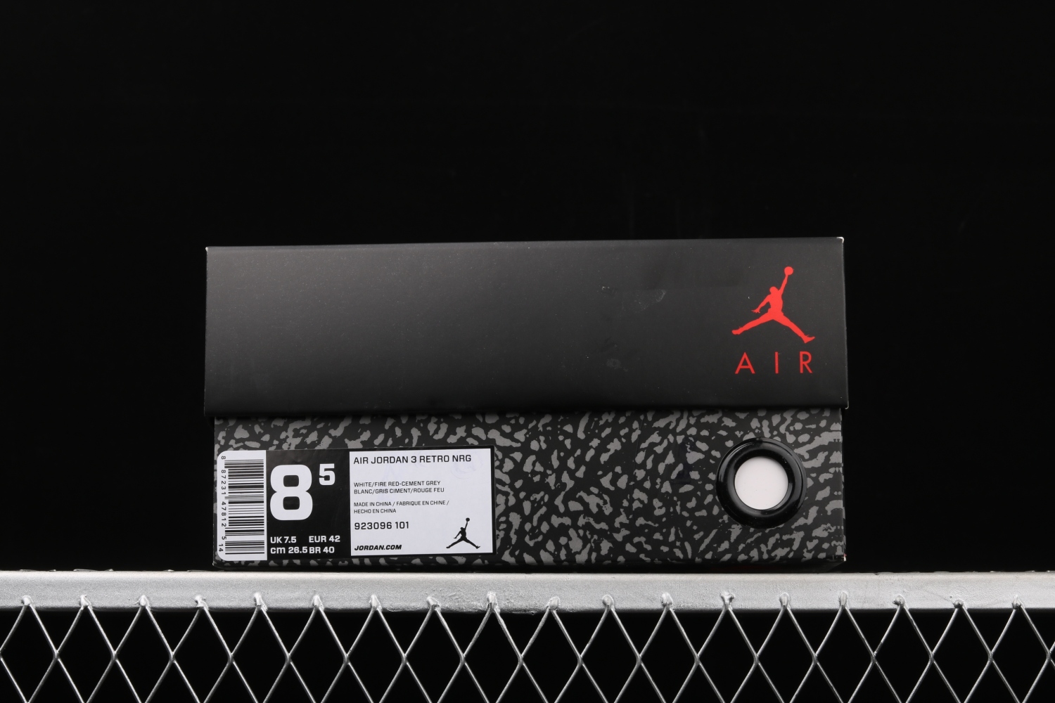 Jordan 3 Retro Free Throw Line White Cement 923096-101