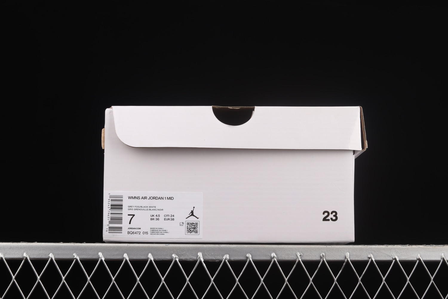 Jordan 1 Mid Light Smoke Grey (W)  BQ6472-015