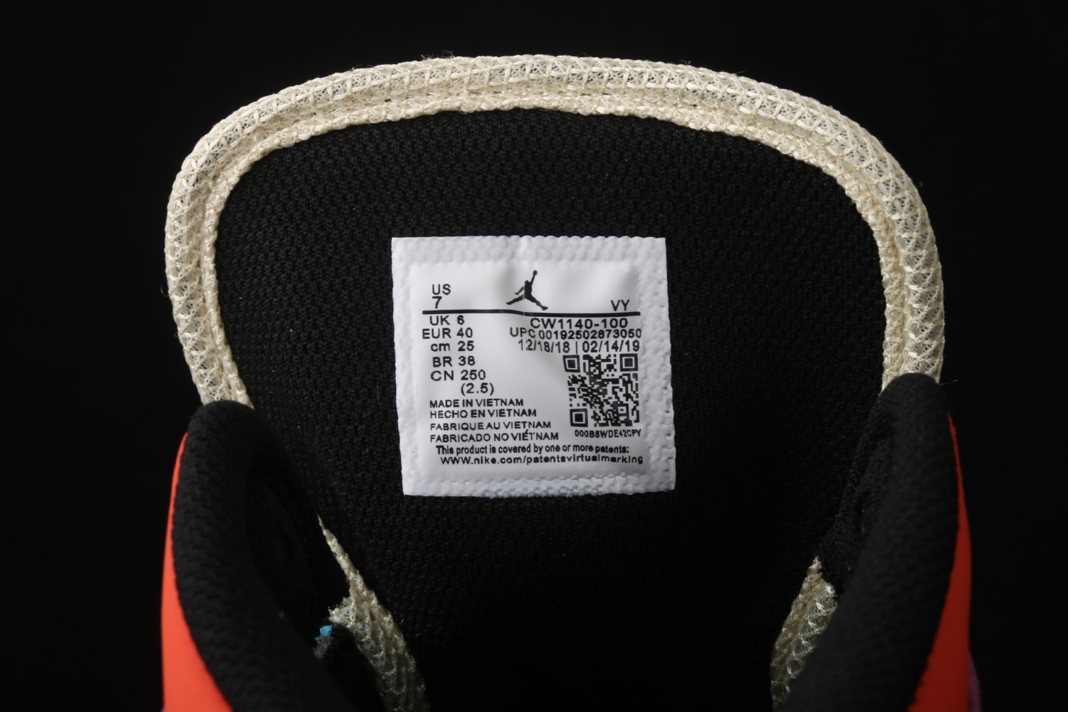 Jordan 1 Mid SE Multi-Color (W) CW1140-100