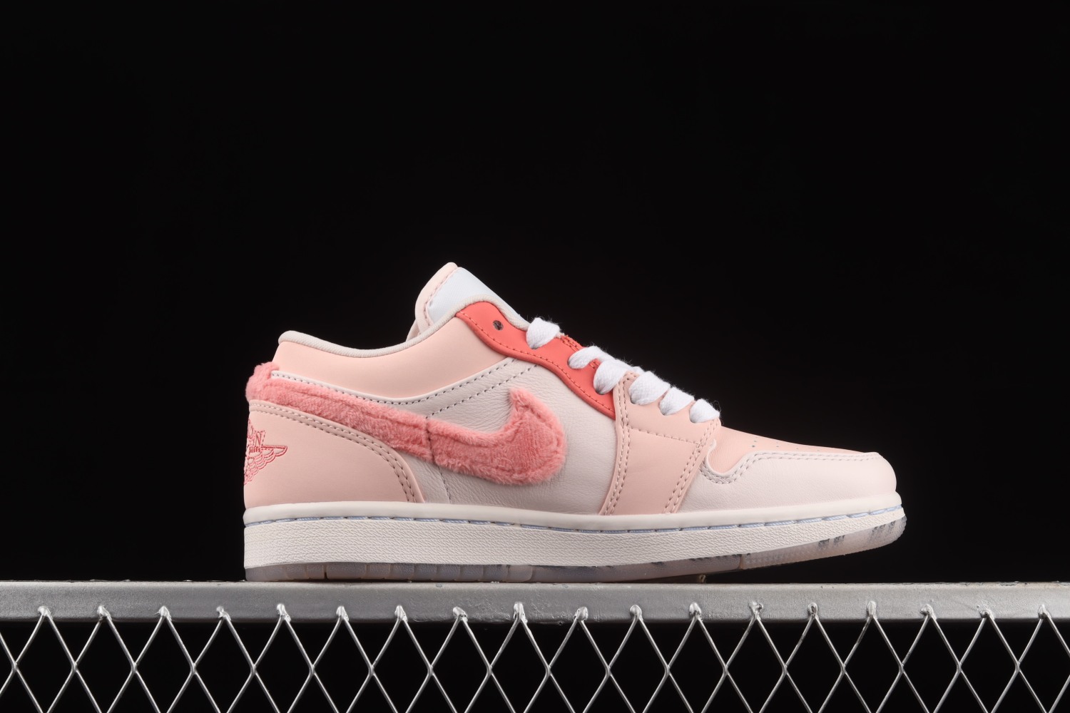Jordan 1 Low SE Mighty Swooshers Pink (W)  DM5443-666