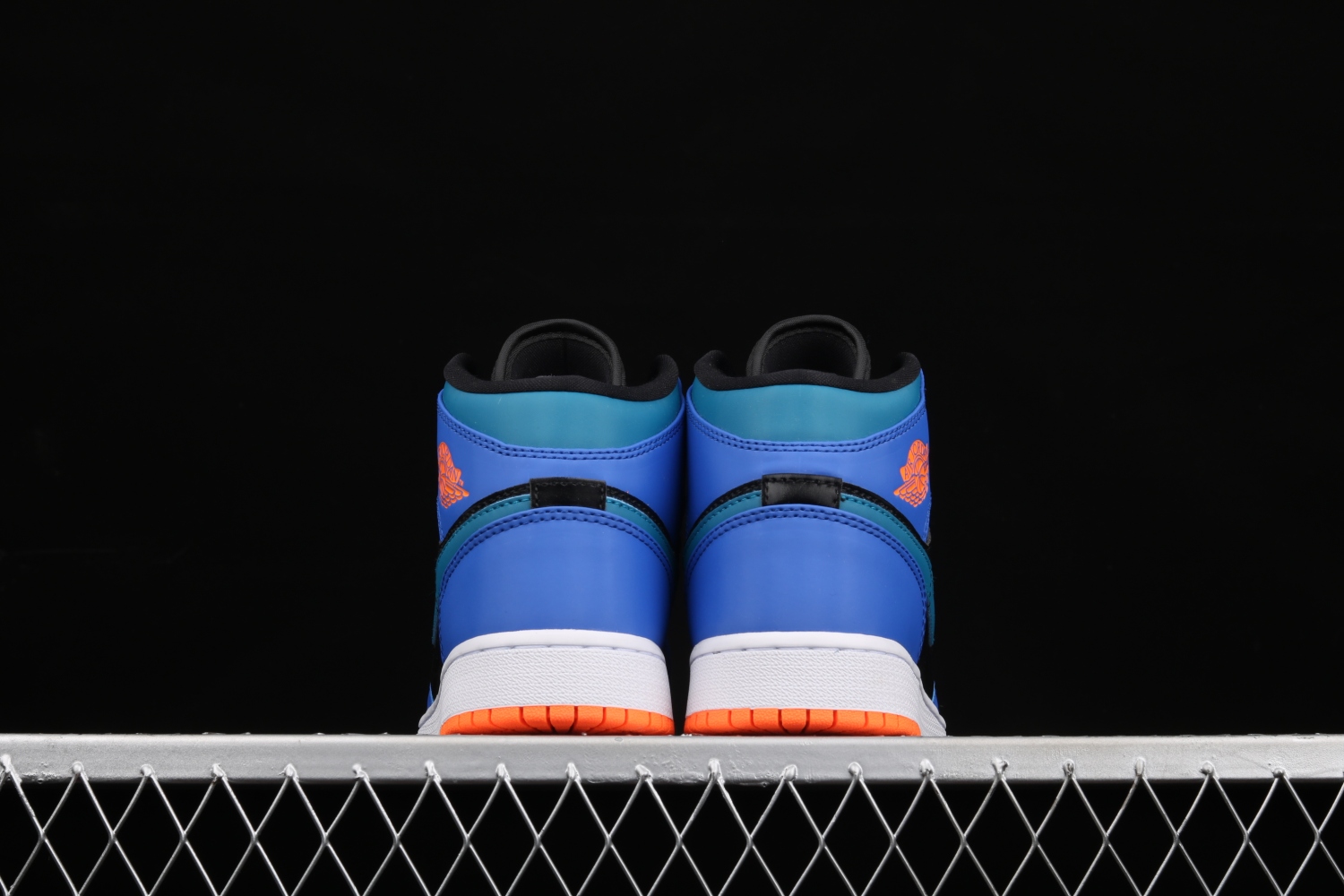 Jordan 1 Mid Racer Blue Green Abyss (GS) 554725-440