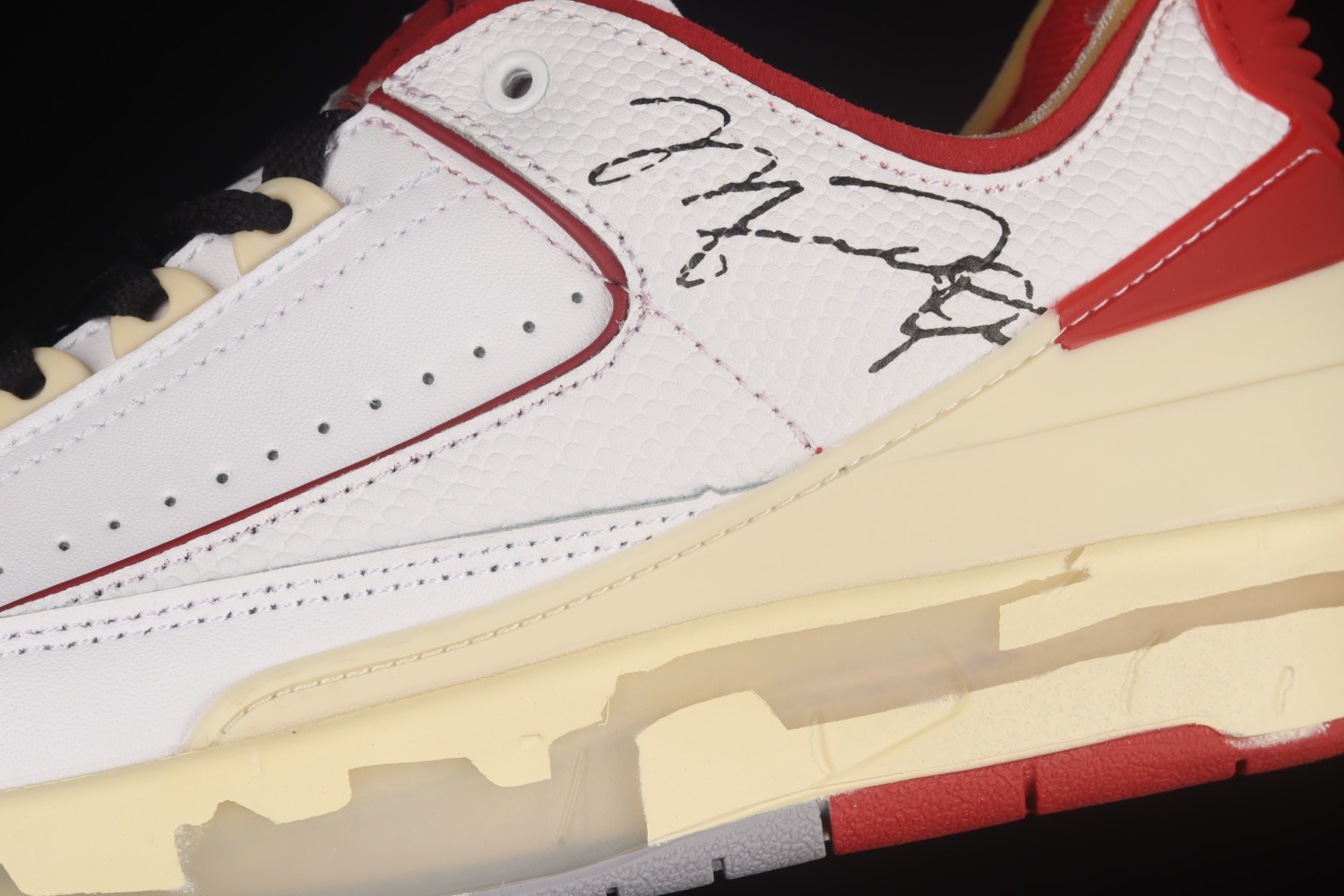 Jordan 2 Retro Low SP Off-White White Red DJ4375-106