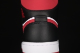 Jordan 1 Mid Gym Red Black White 554724-122
