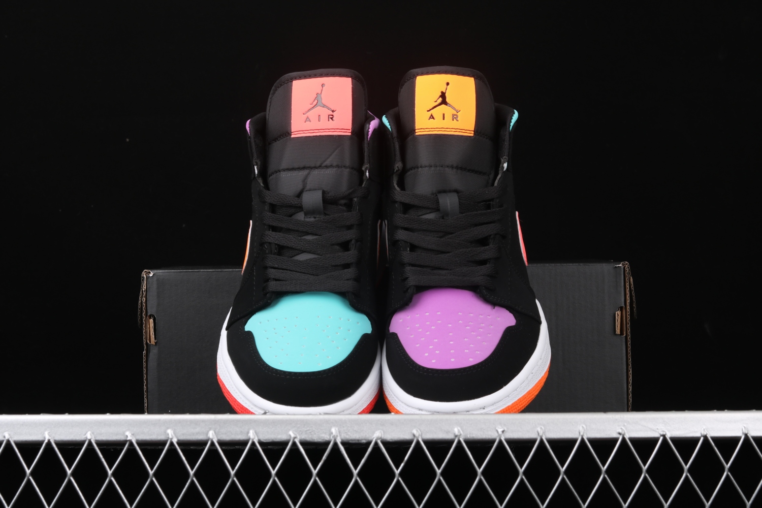 Jordan 1 Mid Multi-Color (GS) 554724-083