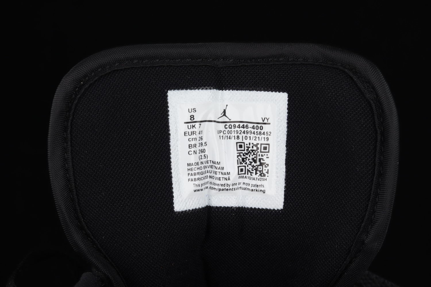 Jordan 1 Low Royal Toe CQ9446-400