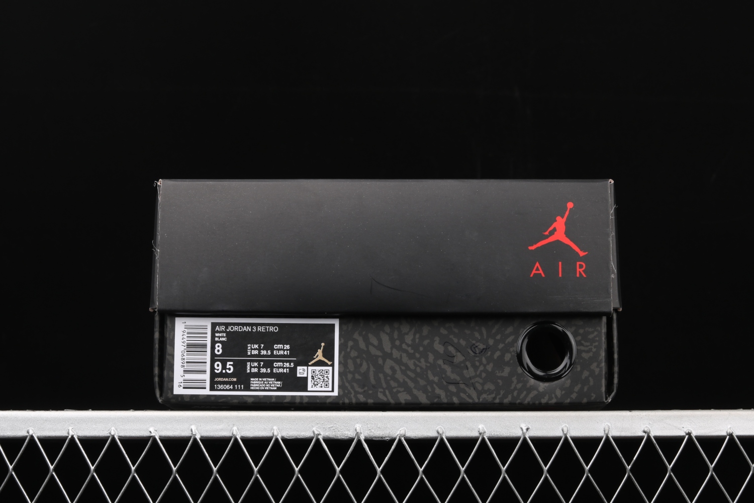 Jordan 3 Retro Pure White (2018) 136064-111