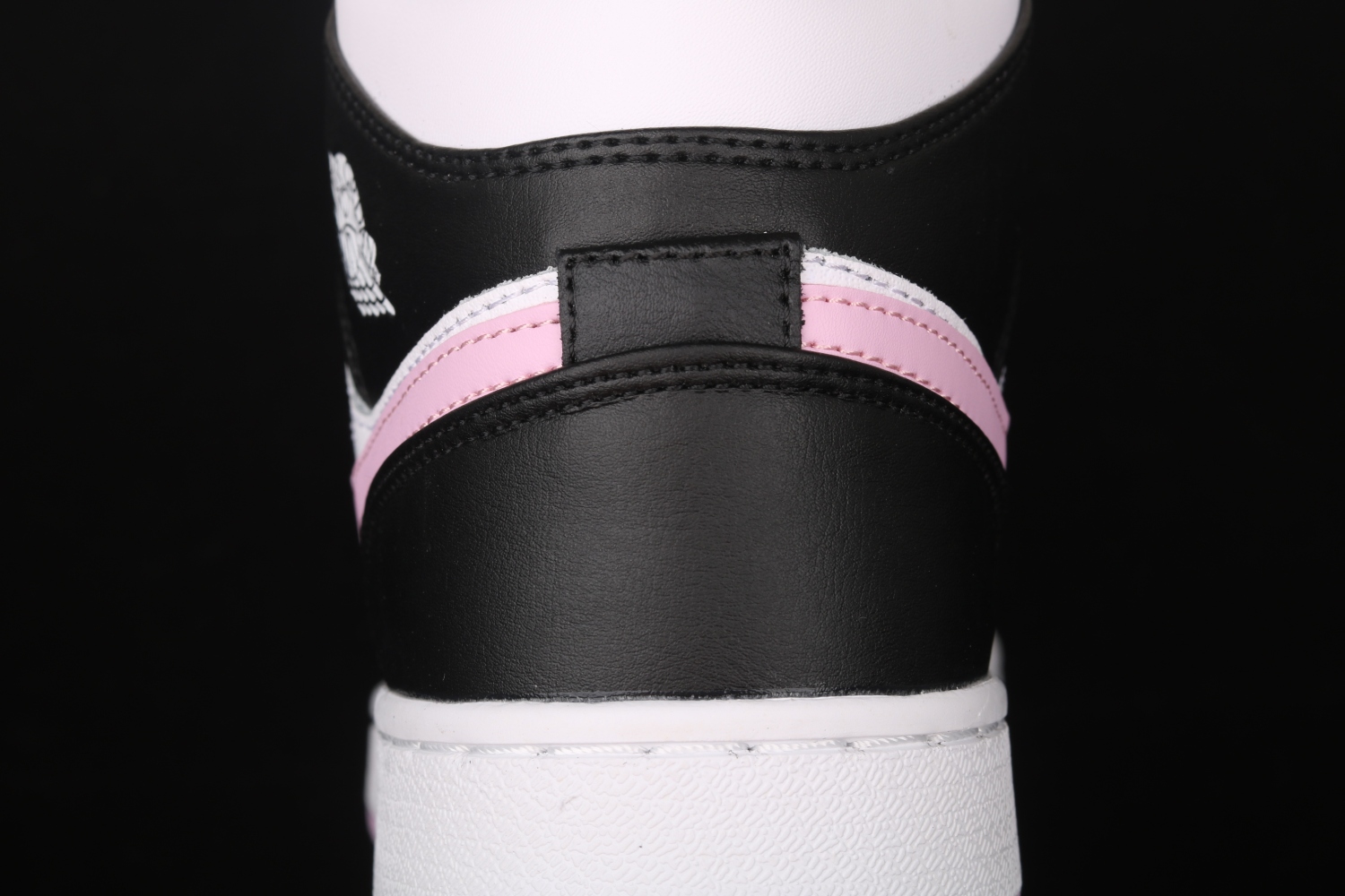 Jordan 1 Mid White Black Light Arctic Pink (GS)  555112-103