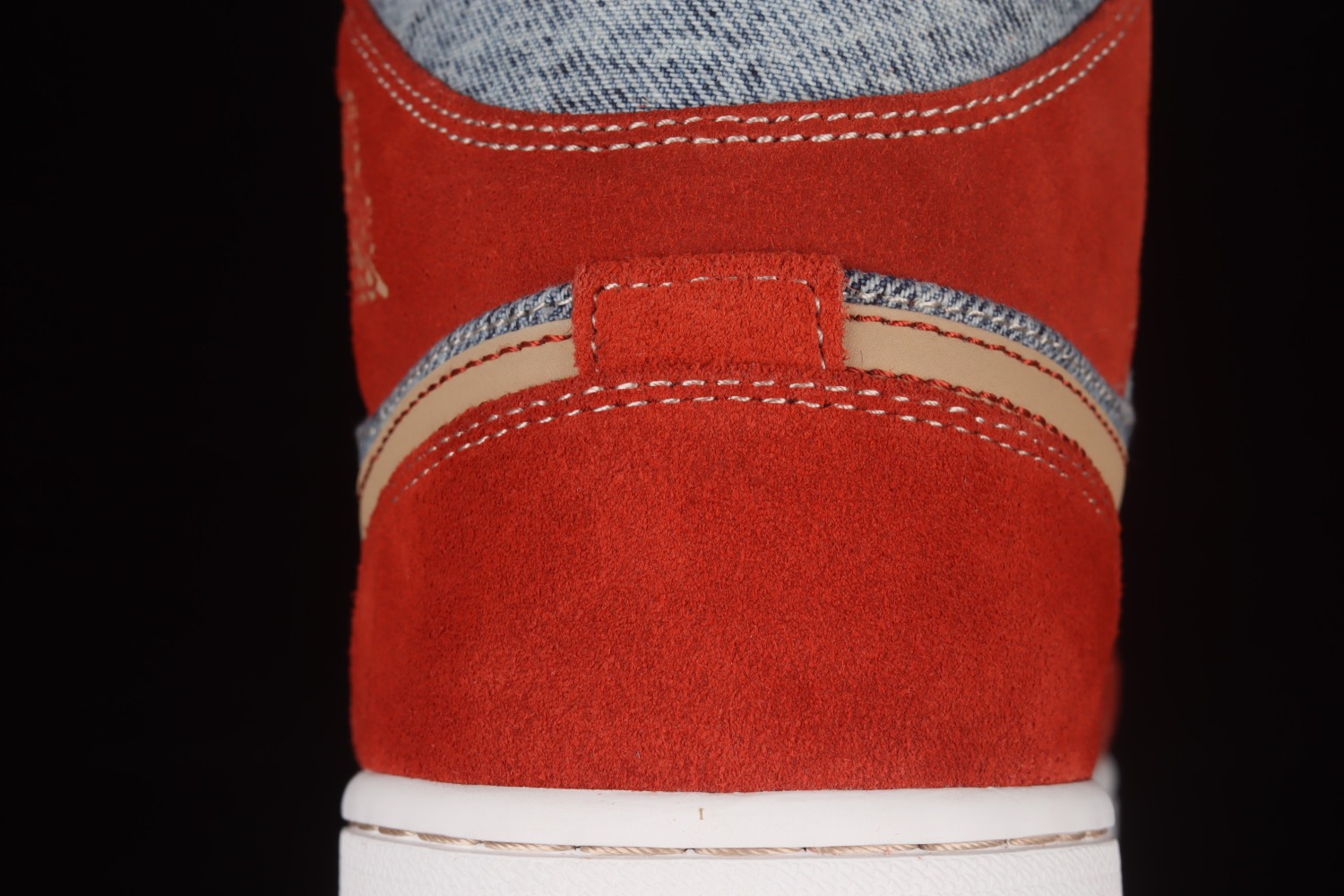 Jordan 1 Mid Denim Red DM4352-600